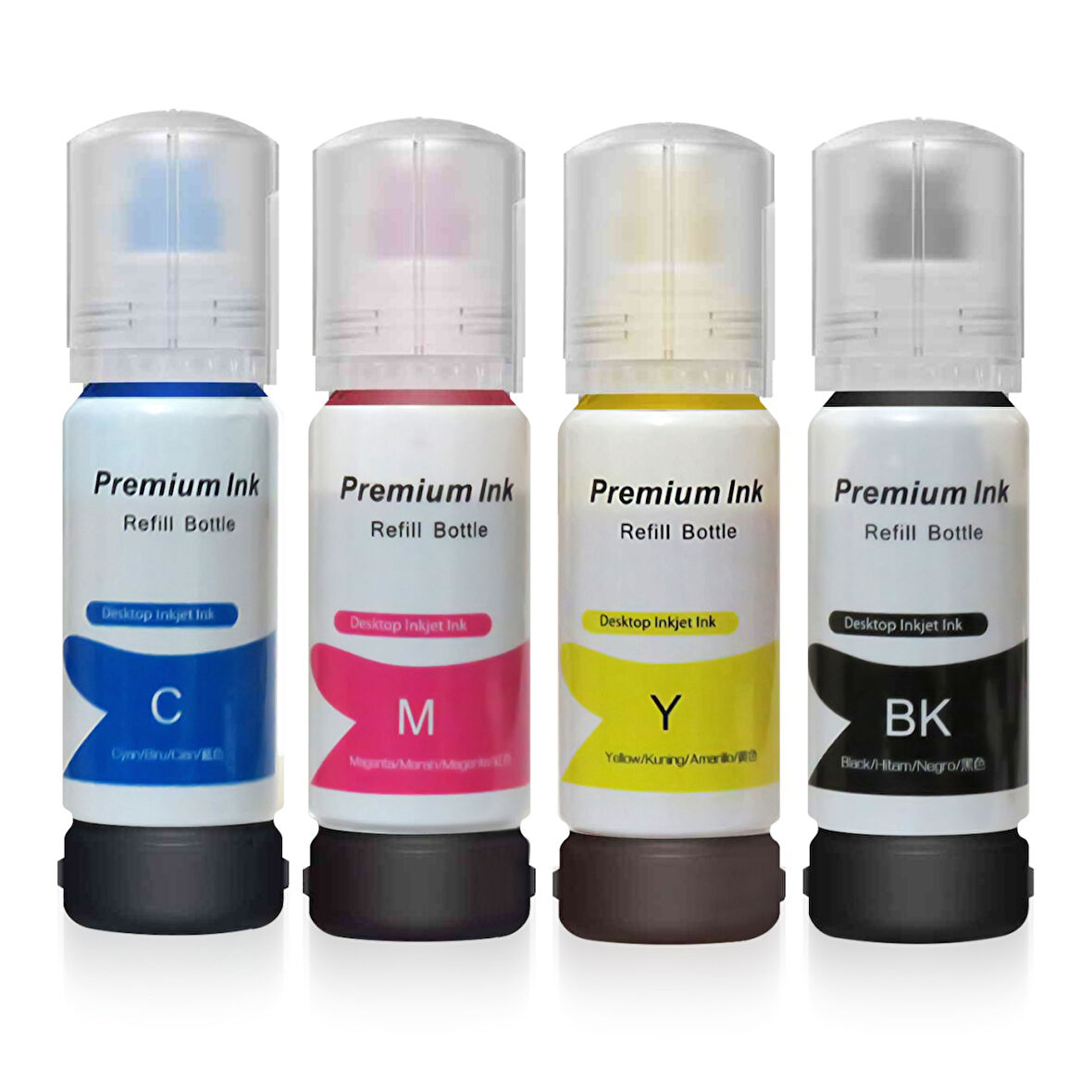 Epson 103 Uyumlu 4 Renk Yüksek Kaliteli Mürekkep Seti - L3250 / L3251 / L3256 / L3260 / L3266 Uyumlu