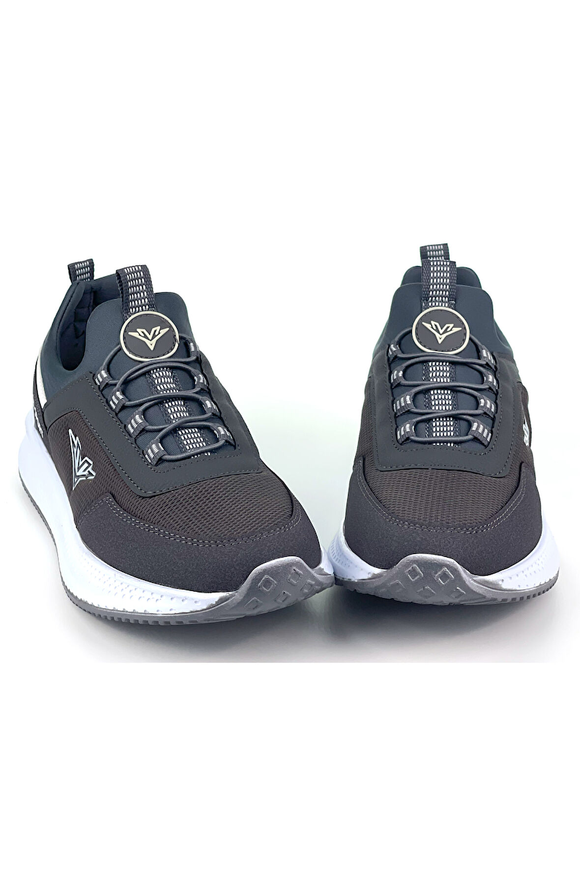 Erkek Füme Bağcıksız Esnek Çok Hafif Günlük Sneaker Spor Ayakkabı
