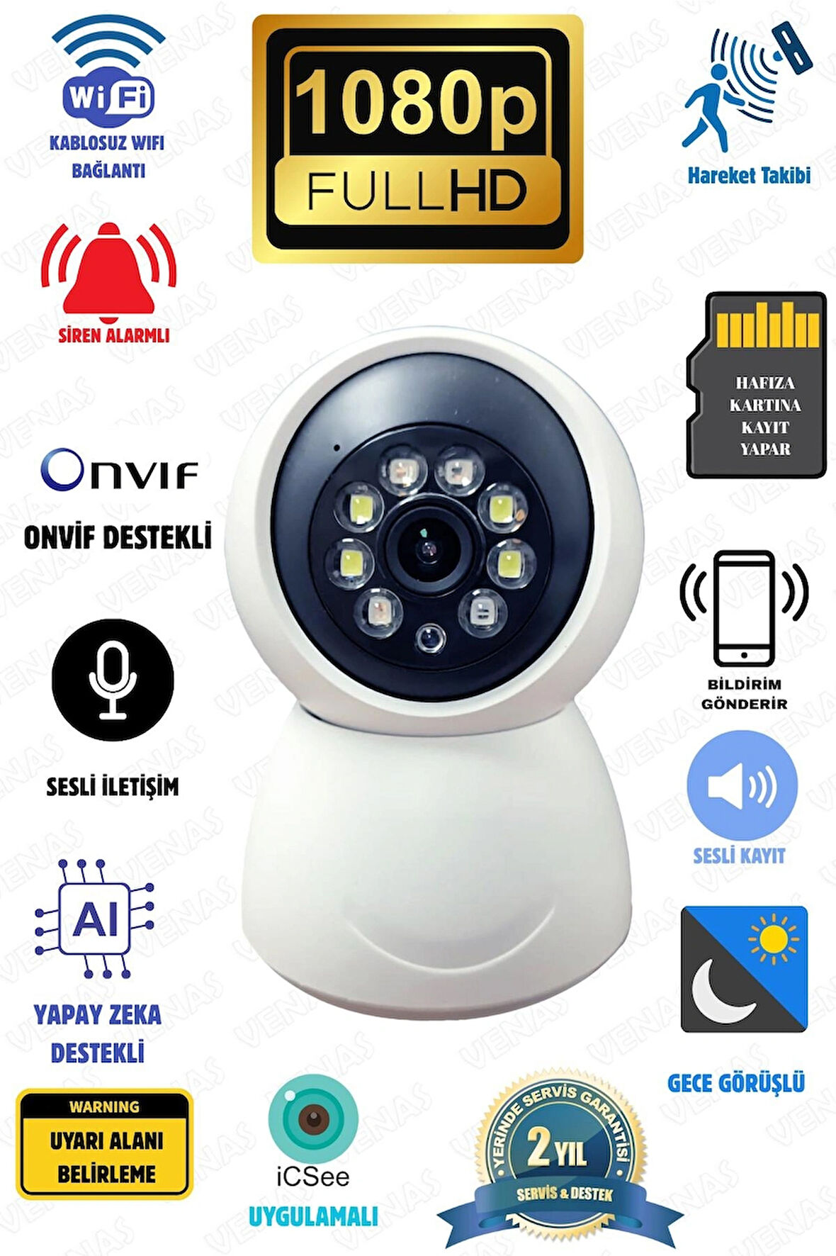  Kaliteli Bebek hasta bakıcı pet Kedi köpek ofis ve ev akıllı güvenlik Kamerası