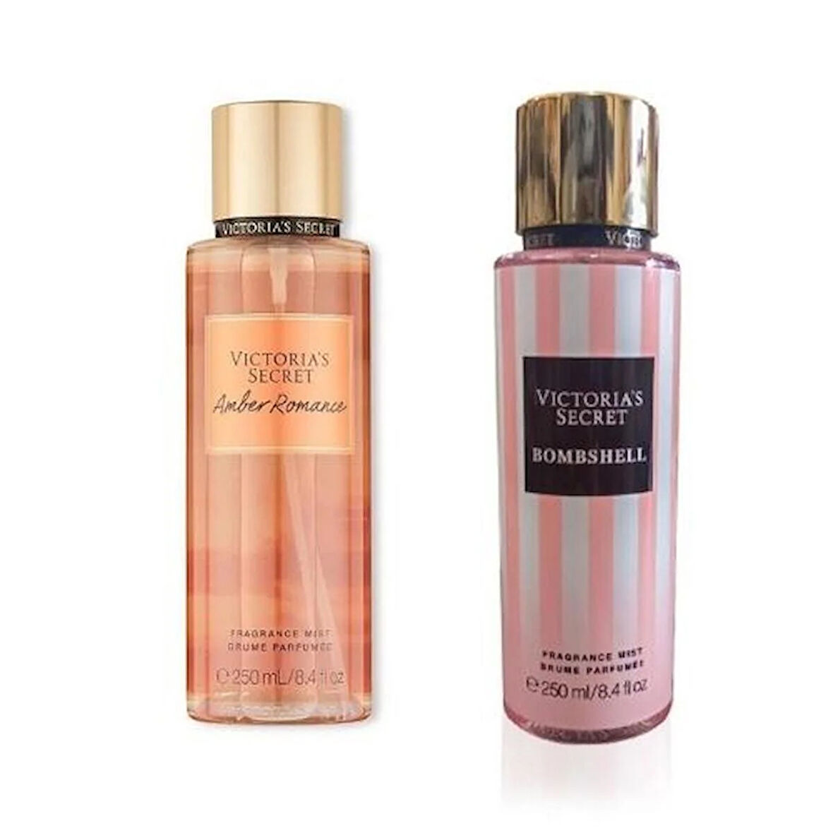 VICTORIA'S SECRET Amber Romance-Bombshell Vücut Spreyi İkili Set