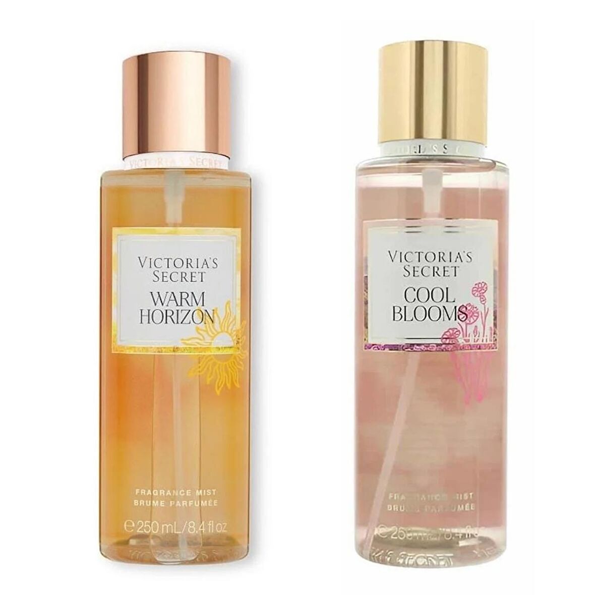 VICTORIA'S SECRET Warm Horizon-Cool Blooms Vücut Spreyi İkili Set