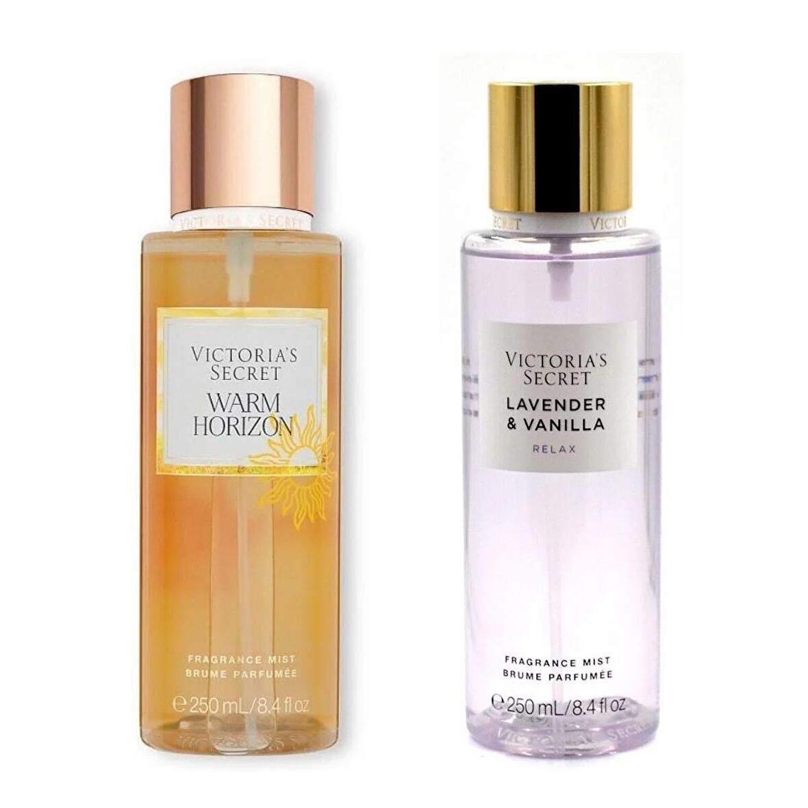 VICTORIA'S SECRET Warm Horizon-Lavender ve Vanilla Vücut Spreyi İkili Set