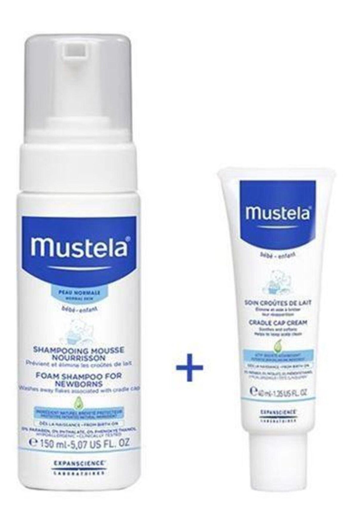 Saç Pullanmalarına Karşı Bebek Bakım Seti ( Cradle Cap 40ml + Foam 150ml)