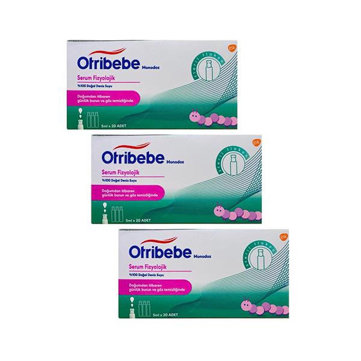 Otribebe Monodoz Deniz Suyu 20 Flakon(3 KUTU)SKT:08/2027