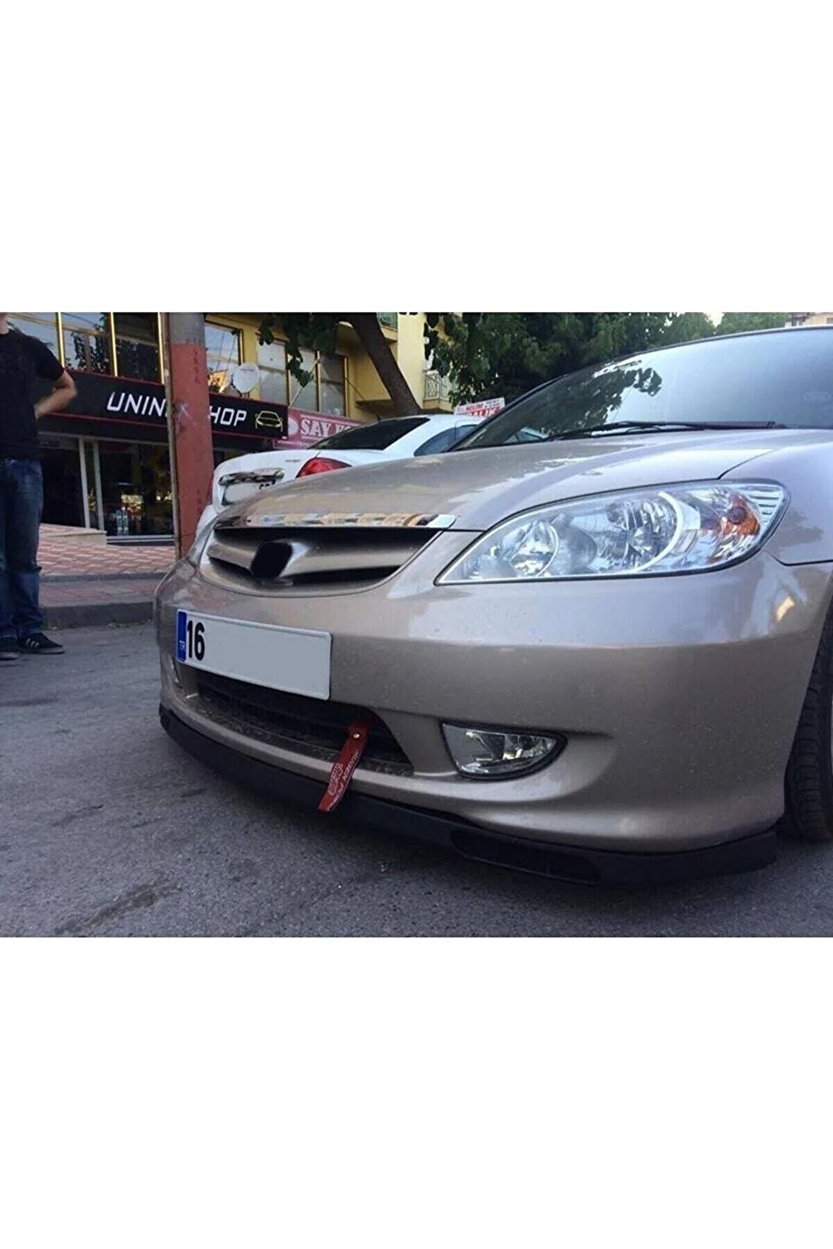 Honda Vtec 2 Uyumlu Laguna Lip 2 Parça Ön Tampon