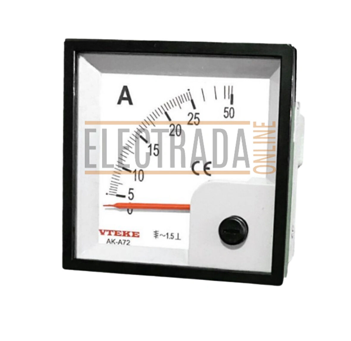 VTEKE DİREK AMPERMETRE 72X72 100A