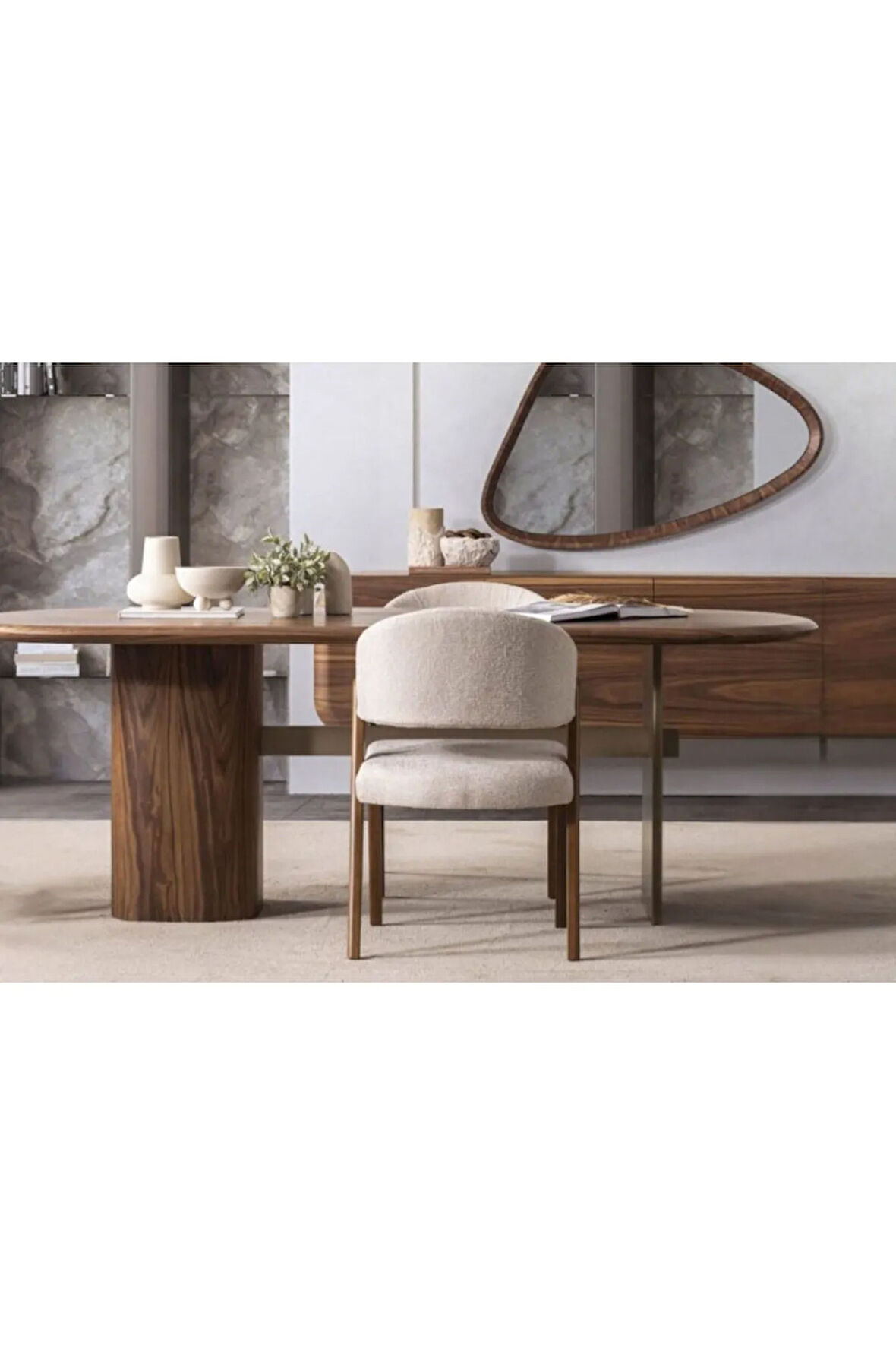 Vitton Ahşap Yemek Odası Sandalyesi