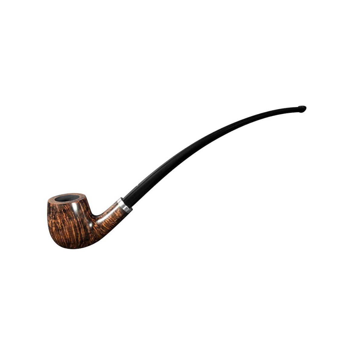 Vauen Relax 127 9mm. Filtreli Ebonit Saplı Pipo (215070)