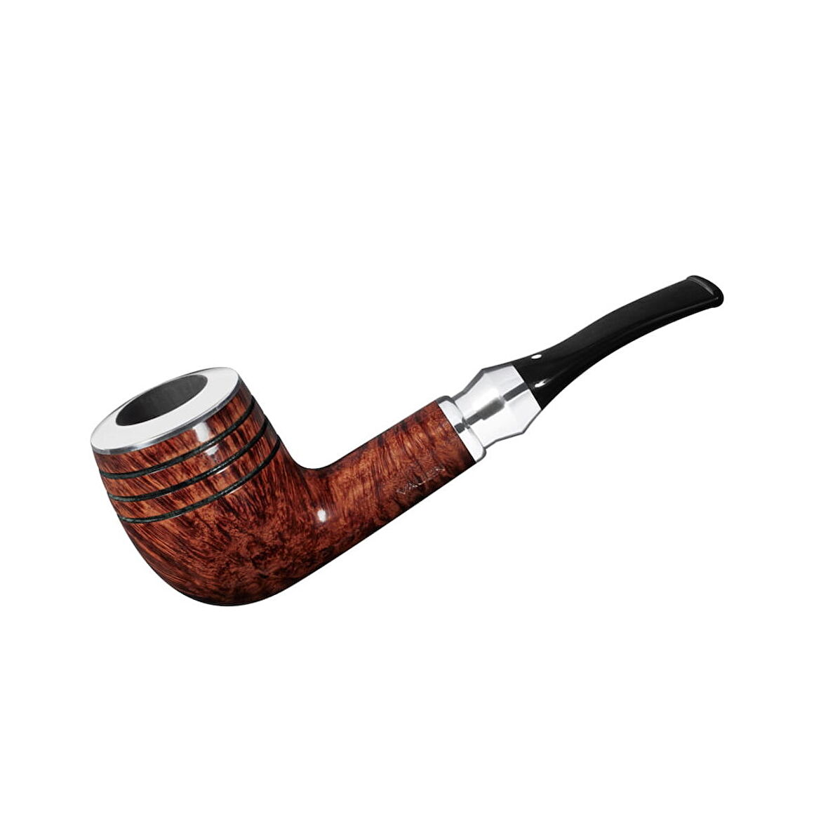 Vauen Shıne 168 9mm. Filtreli Akrilik Saplı Pipo (215088)