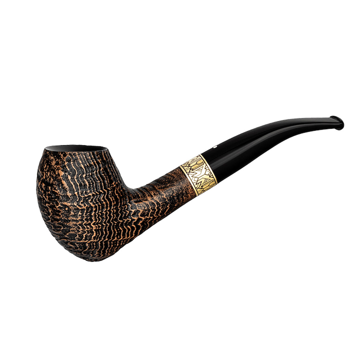 Vauen Jay 541 9mm. Filtreli Akrilik Saplı Pipo 215214