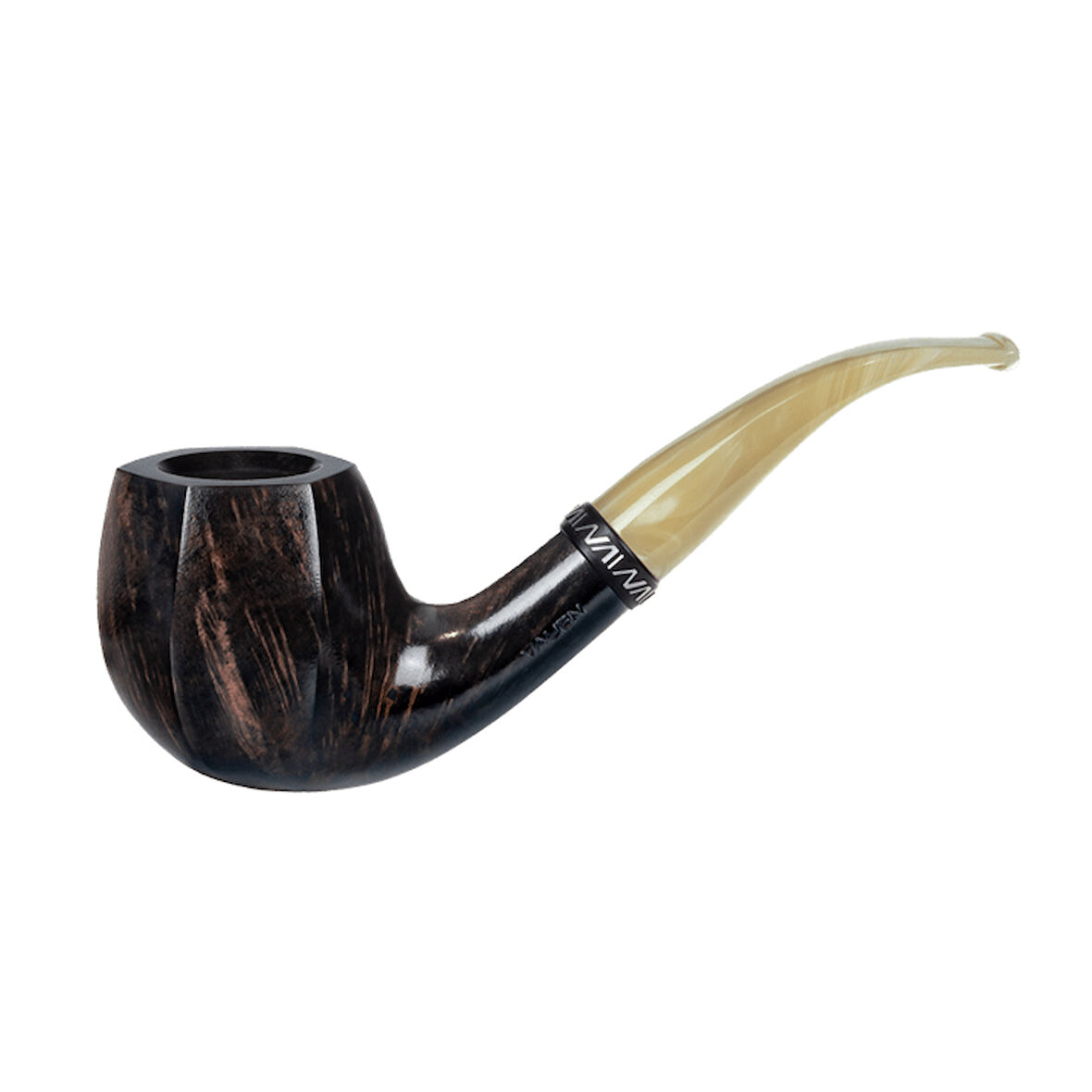 Vauen Lindis 2206 9mm. Filtreli Akrilik Saplı Pipo 215235