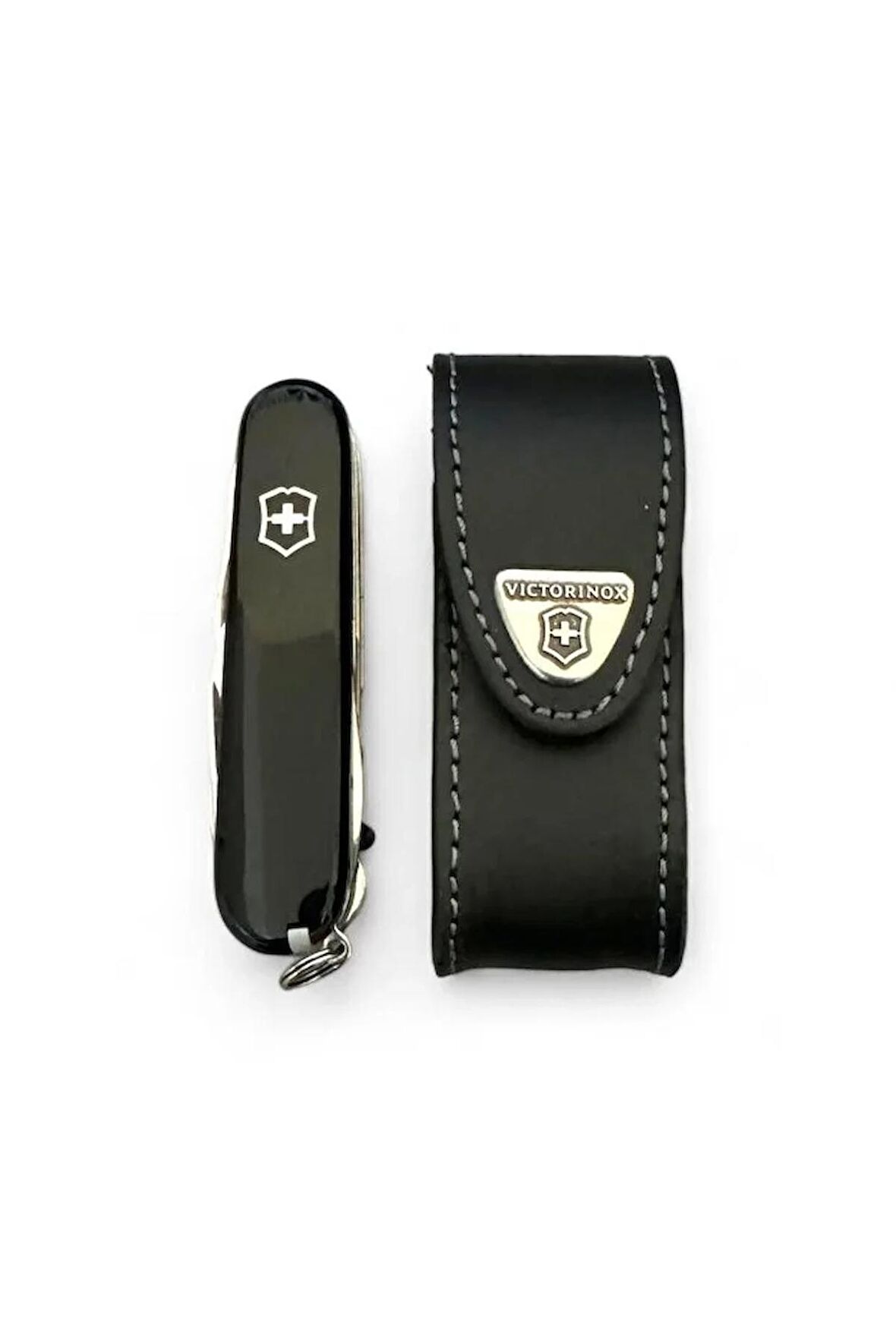 VICTORINOX 1.3713.3 Huntsman Çakı ve Victorinox 4.0520.3 Deri Kılıf