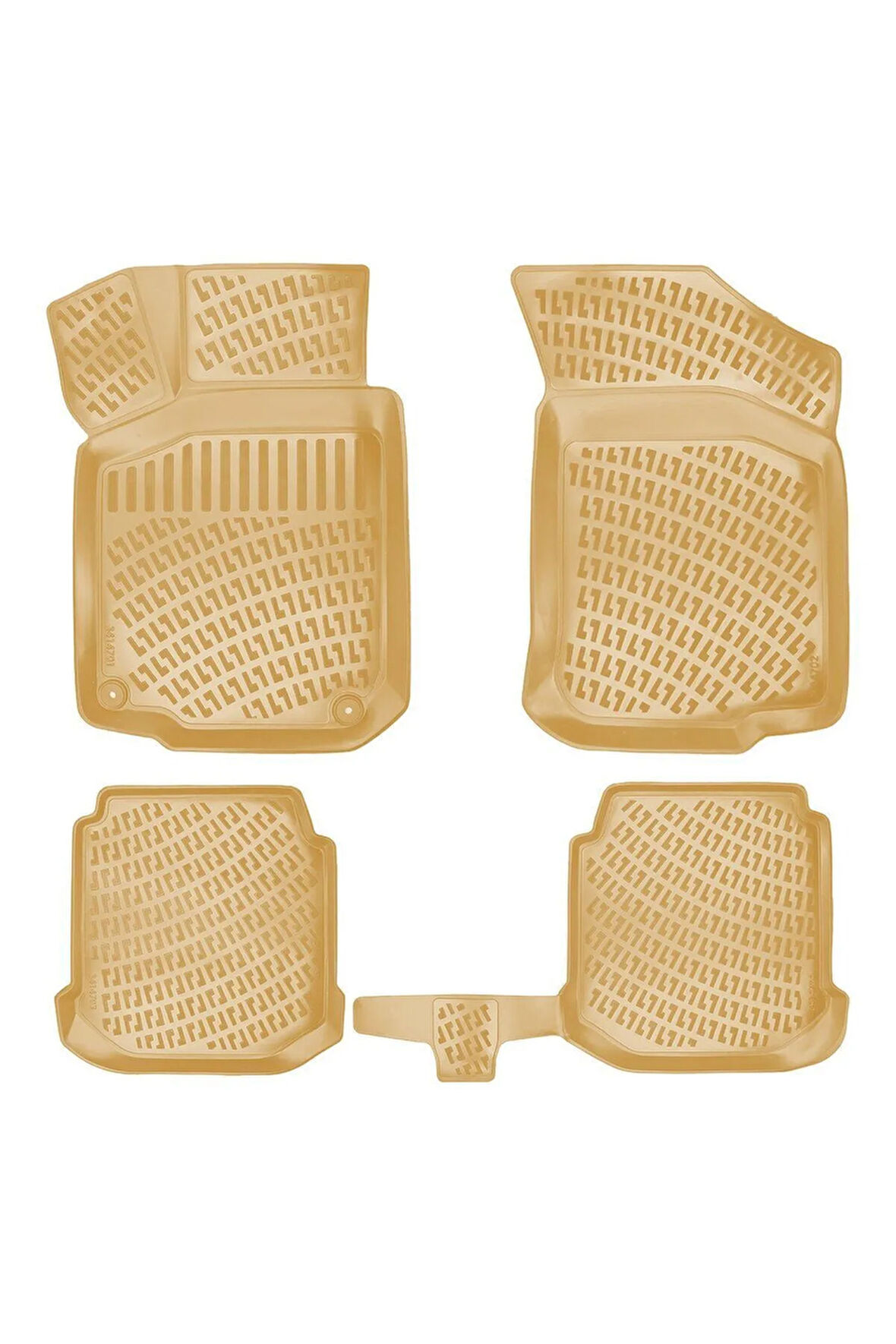 Seat Toledo 1998-2004 Araca Özel Tasarım 3D Havuzlu Bej Paspas