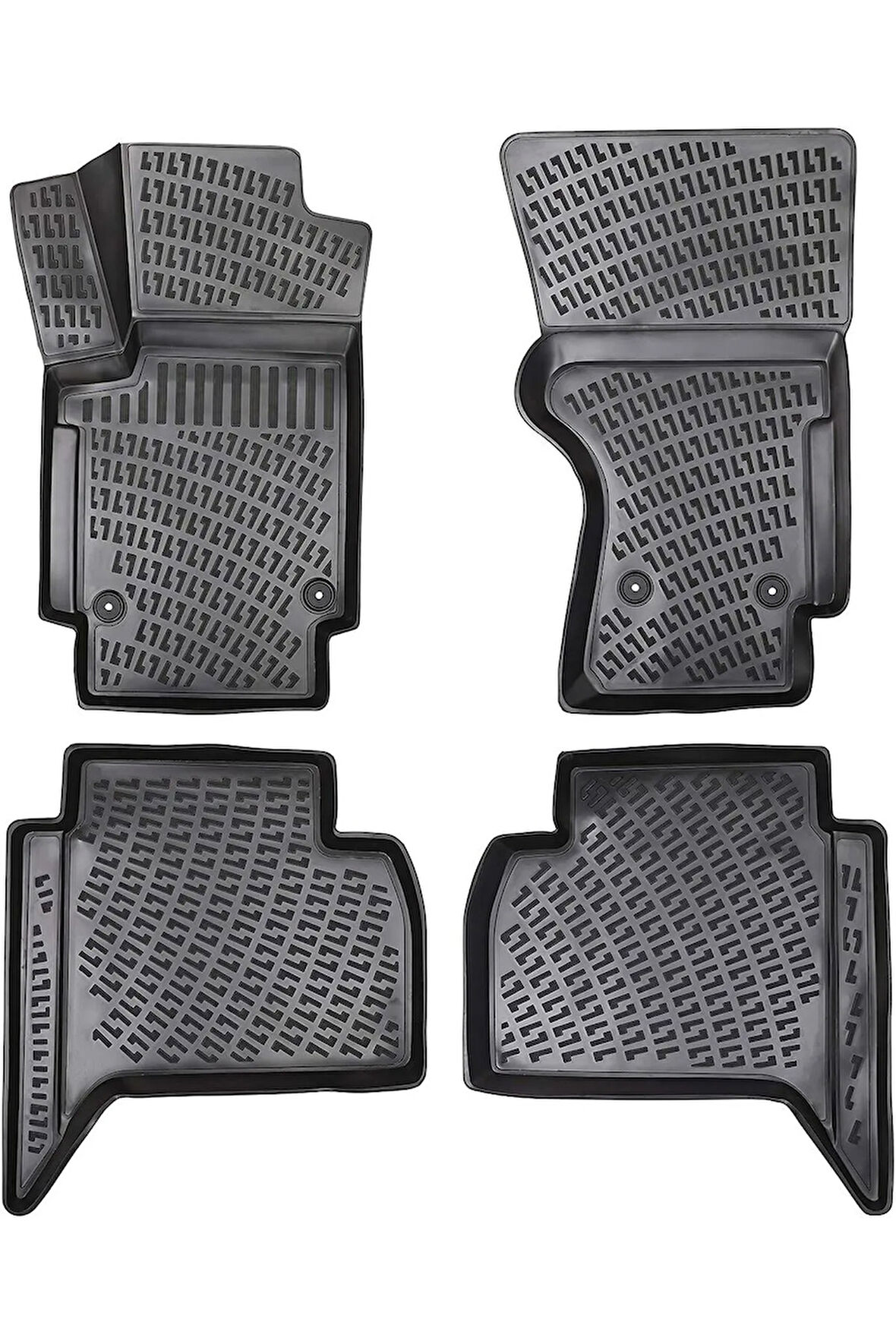 Volkswagen Amarok 2019 Araca Özel Tasarım 3D Havuzlu Paspas