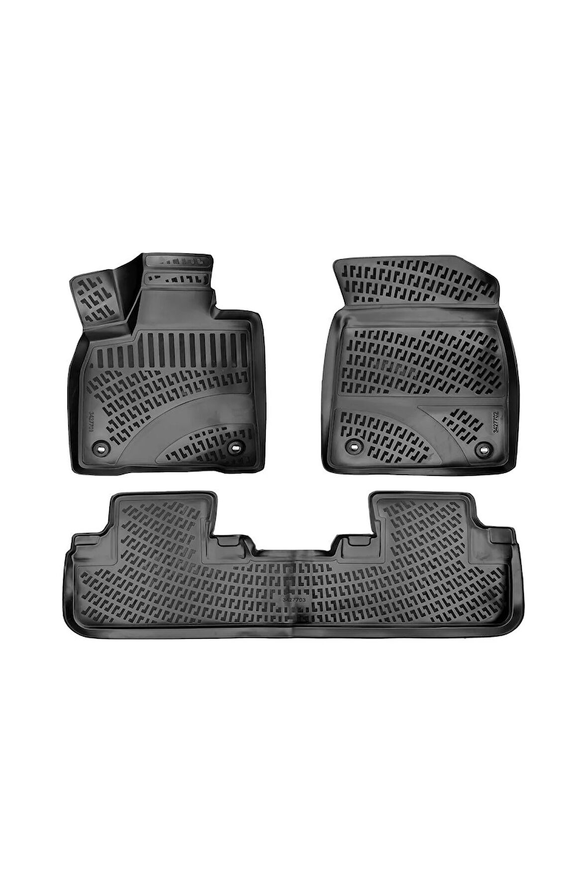 Lexux RX 5K 2017 Araca Özel Tasarım 3D Havuzlu Paspas