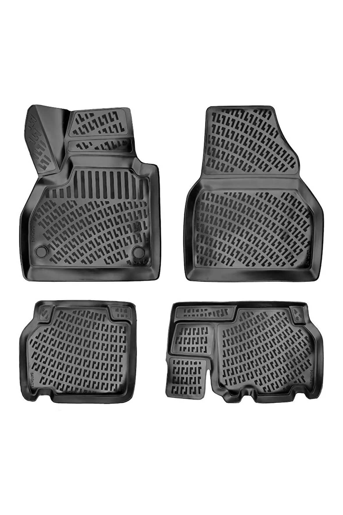 Renault Kangoo 2013 Araca Özel Tasarım 3D Havuzlu Paspas