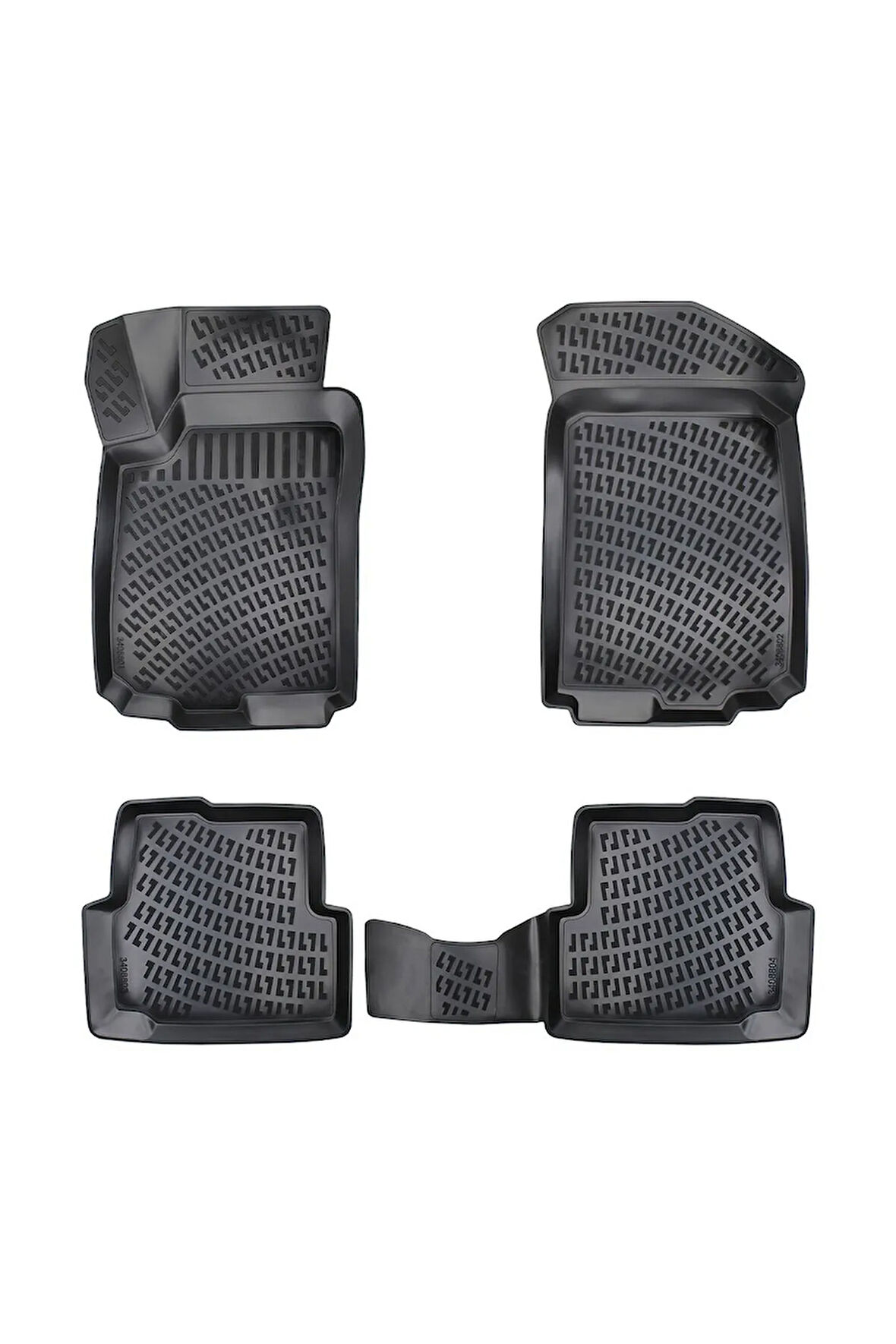 Chevrolet Aveo 2012 sonrası Araca Özel Tasarım 3D Havuzlu Paspas