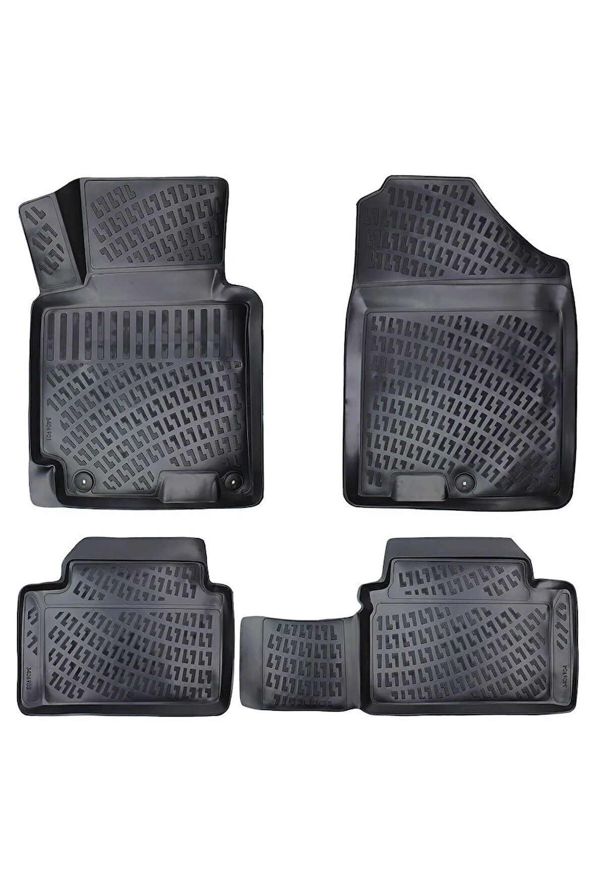 Hyundai İ30 2013 Araca Özel Tasarım 3D Havuzlu Paspas