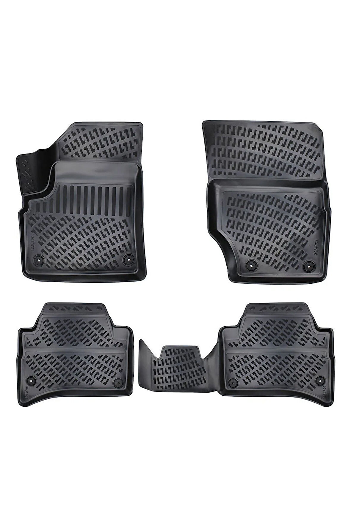 Porsche Cayenne 2006 Araca Özel Tasarım 3D Havuzlu Paspas