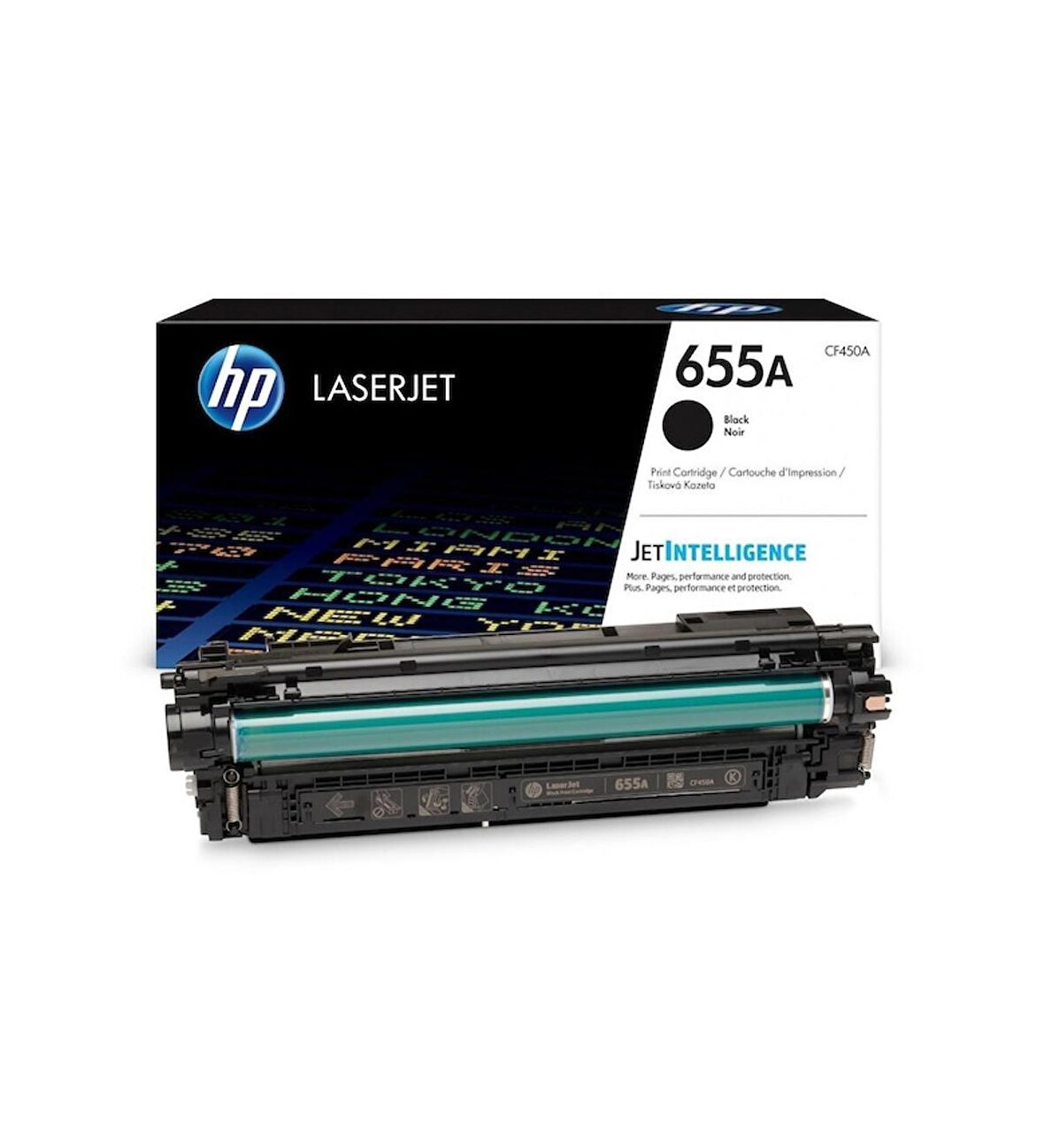 Hp Color Laserjet Enterprise M652 Siyah Toner 655A-Cf450A