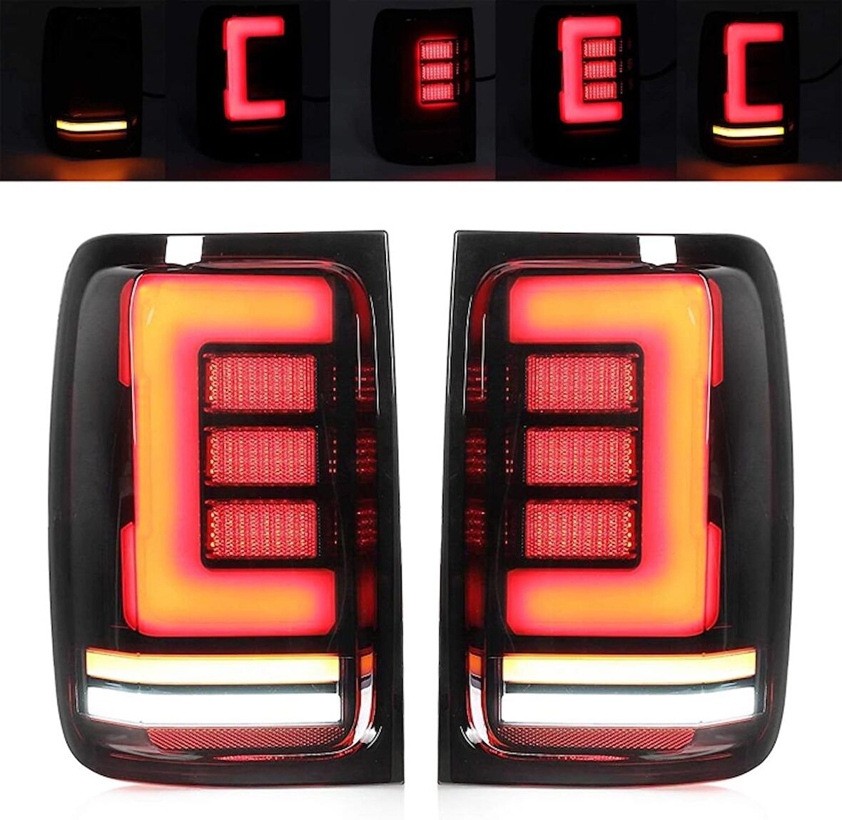 AMAROK 2011-2020 IÇIN UYUMLU LED SMOKE STOP