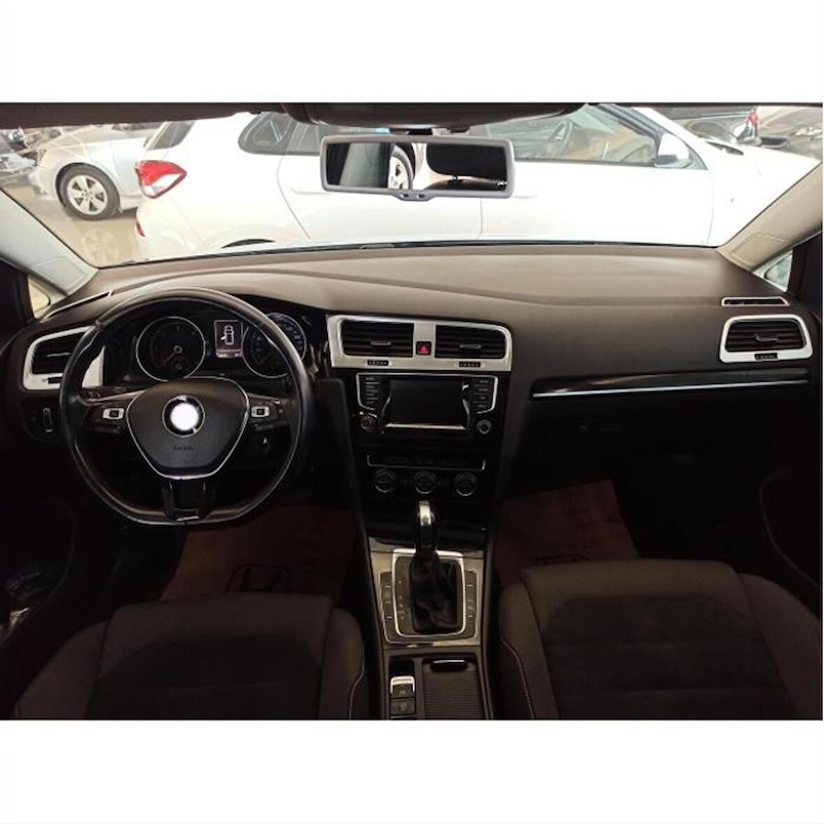 GOLF 7 IÇIN UYUMLU  IC KAPLAMA  SET - SILVER