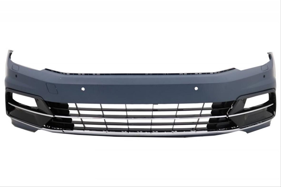 PASSAT 2015+ IÇIN UYUMLU  B8 R-LINE ÖN TAMPON (PANJUR HARİÇ)