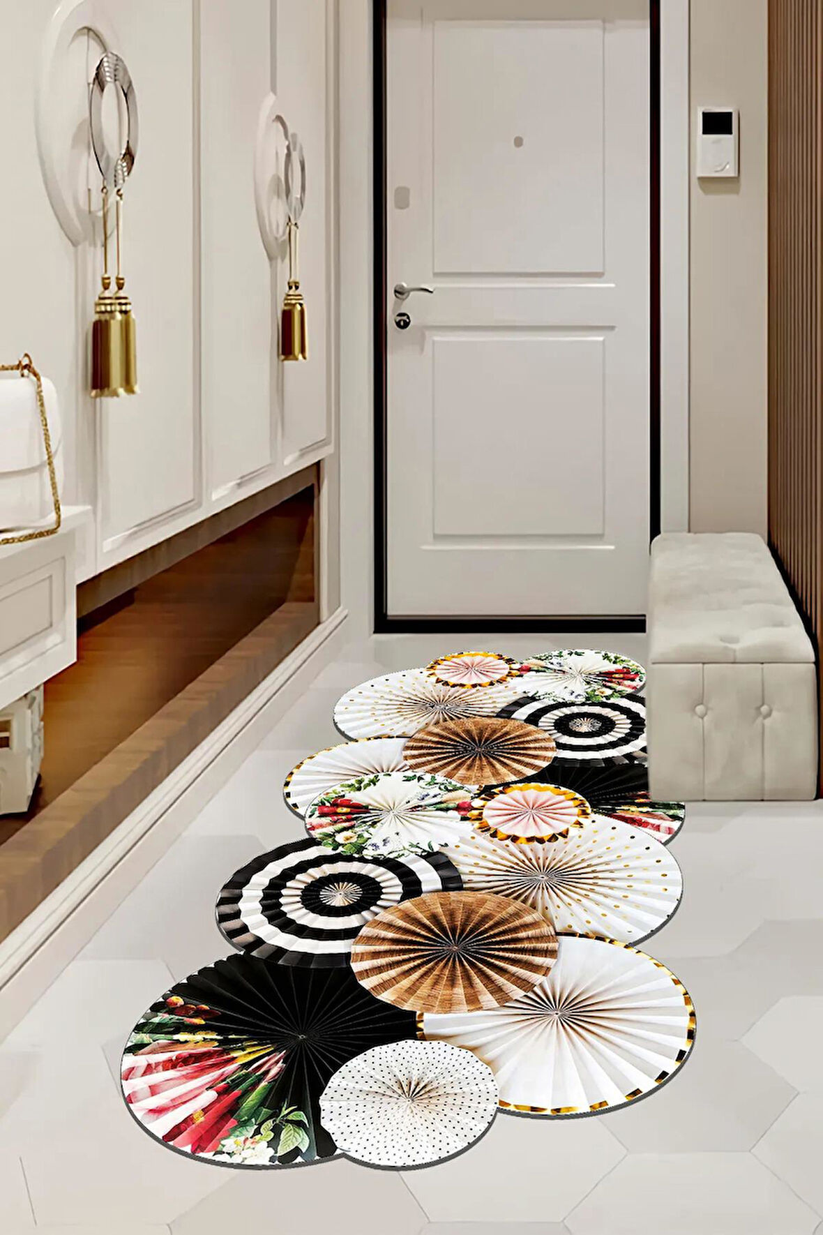 Monnhein Yolluk Halı – Kaymaz Tabanlı, Yıkanabilir, Yumuşak Dokulu, Şık ve Dayanıklı Tasarım (1434 yolluk)