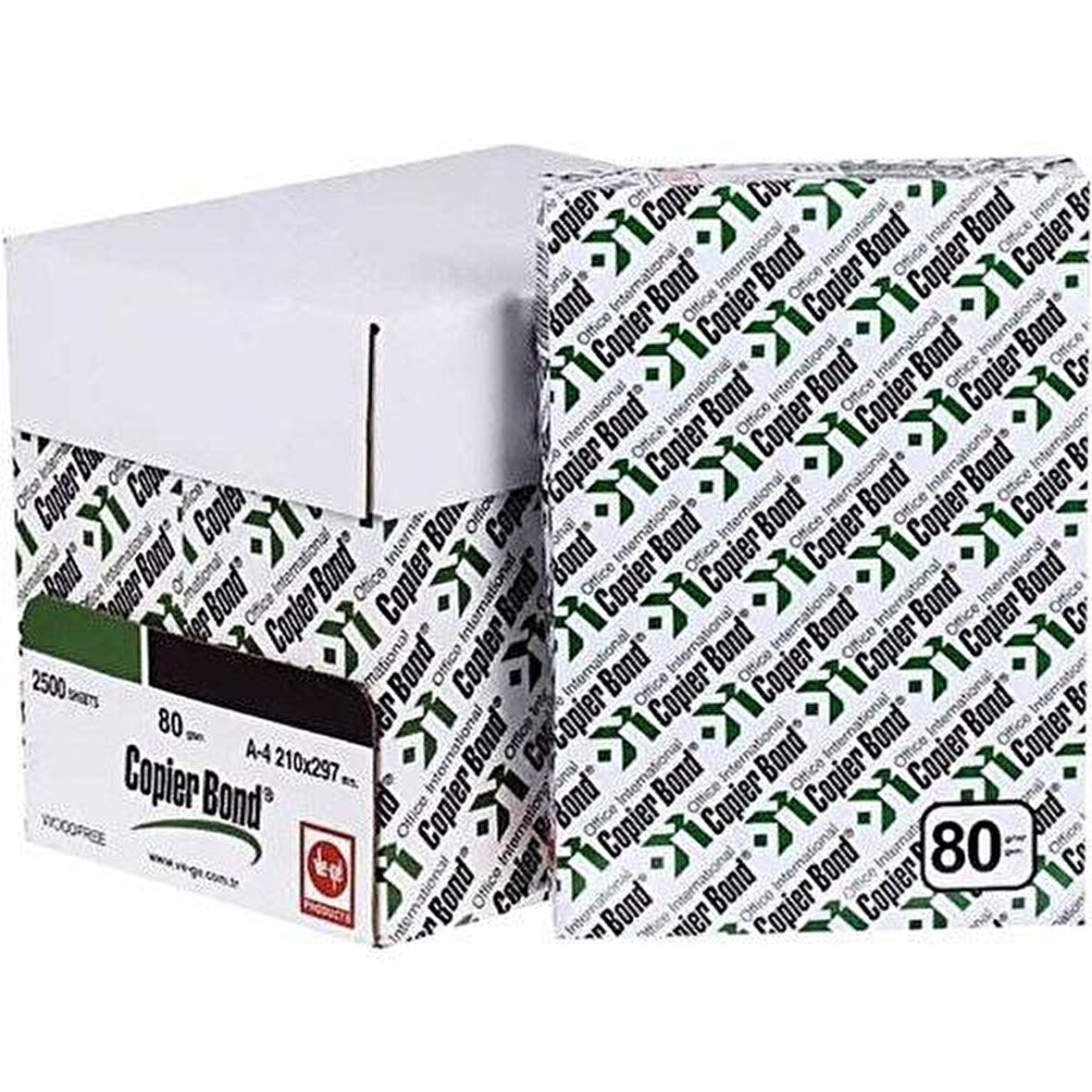 Ve-Ge Copier Bond A4 80 g/m² 2.500 Ad. Fotokopi Kağıdı (5'li Paket)