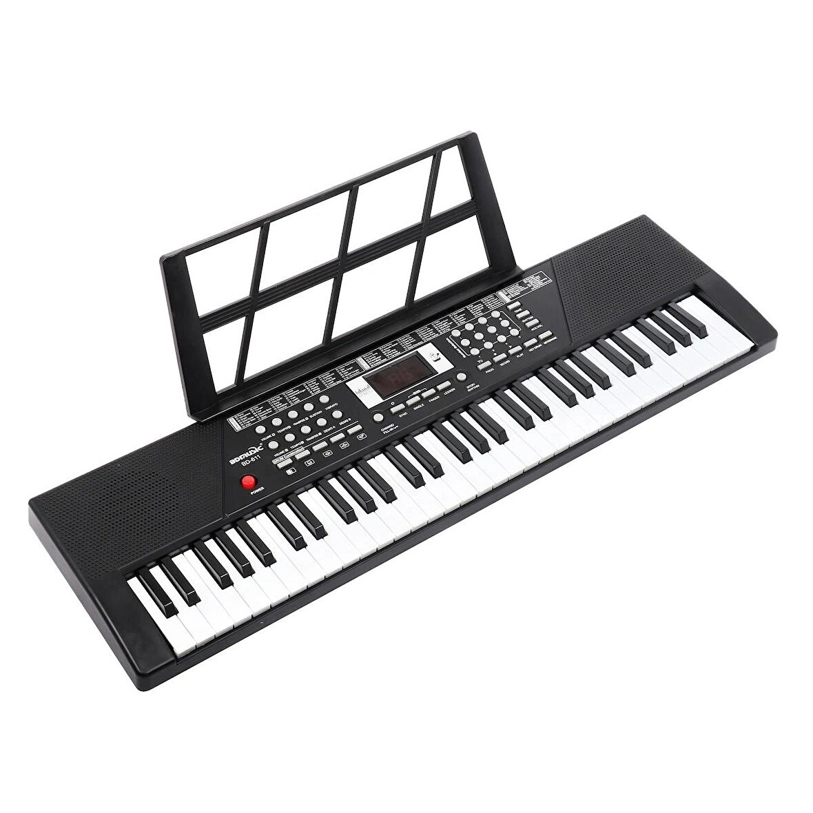 61 Tuşlu Elektronik Org Mikrofonlu Çocuk ve Başlangıç İçin Keyboard Demolu Ritimli