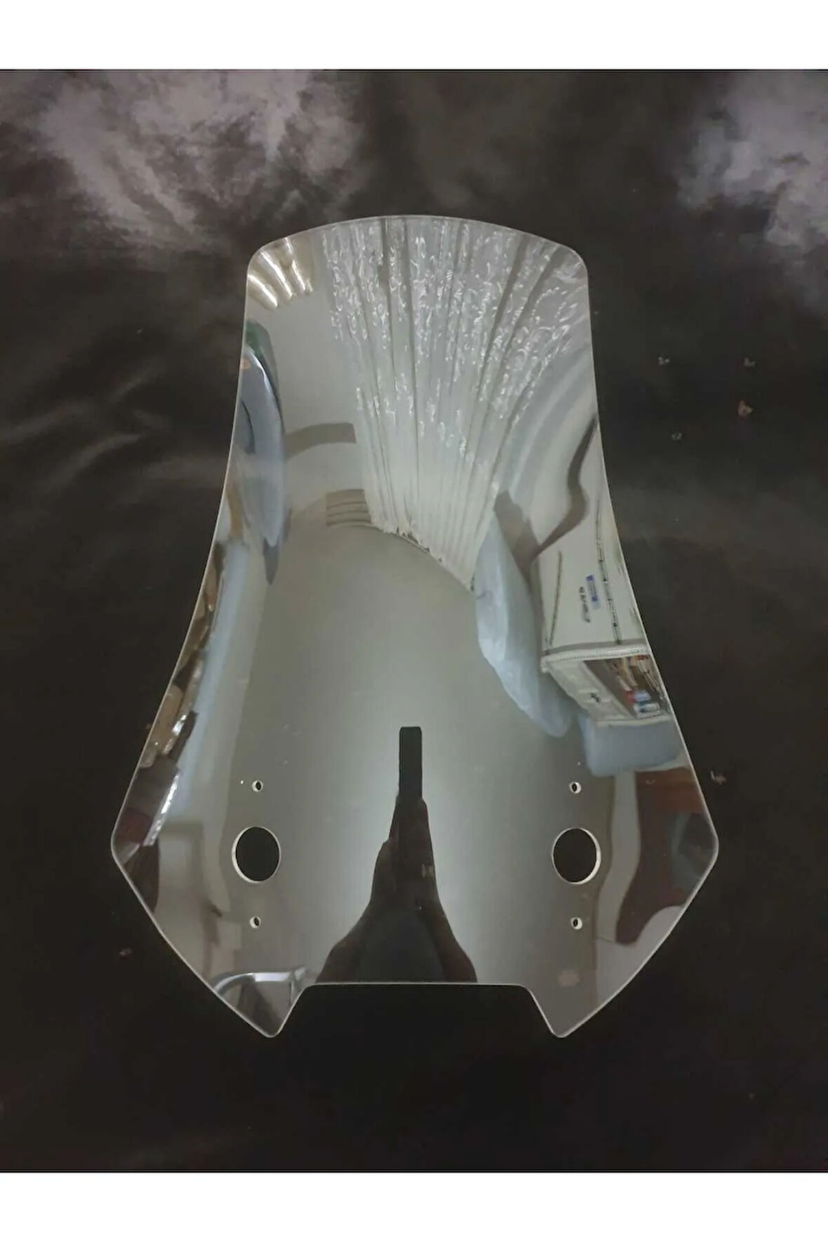 Kawasaki Versys Siperlik Ön Cam 2015 2018 Model 52cm Şeffaf Renkli 4mm