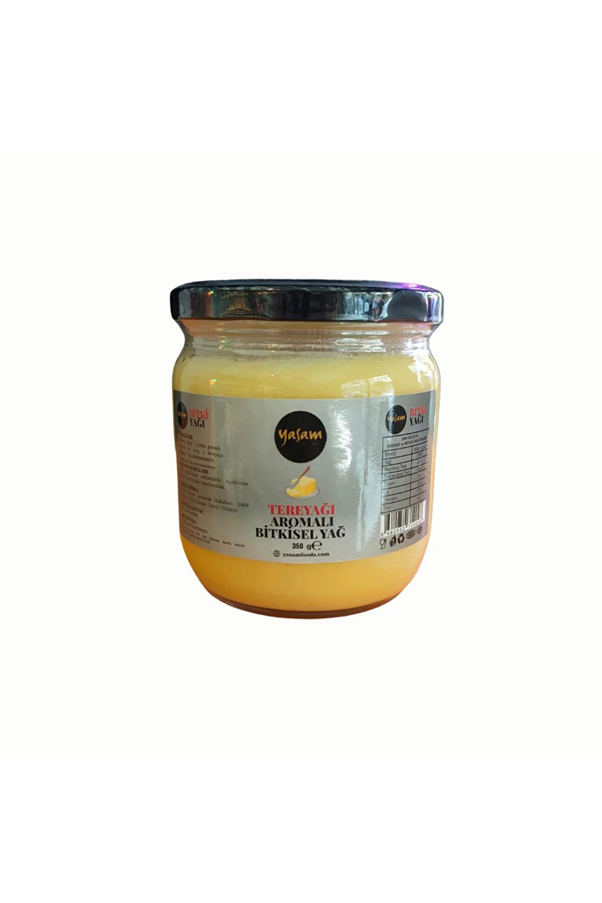 Vegan Tereyağı Aromalı Bitkisel Yağ 350gr