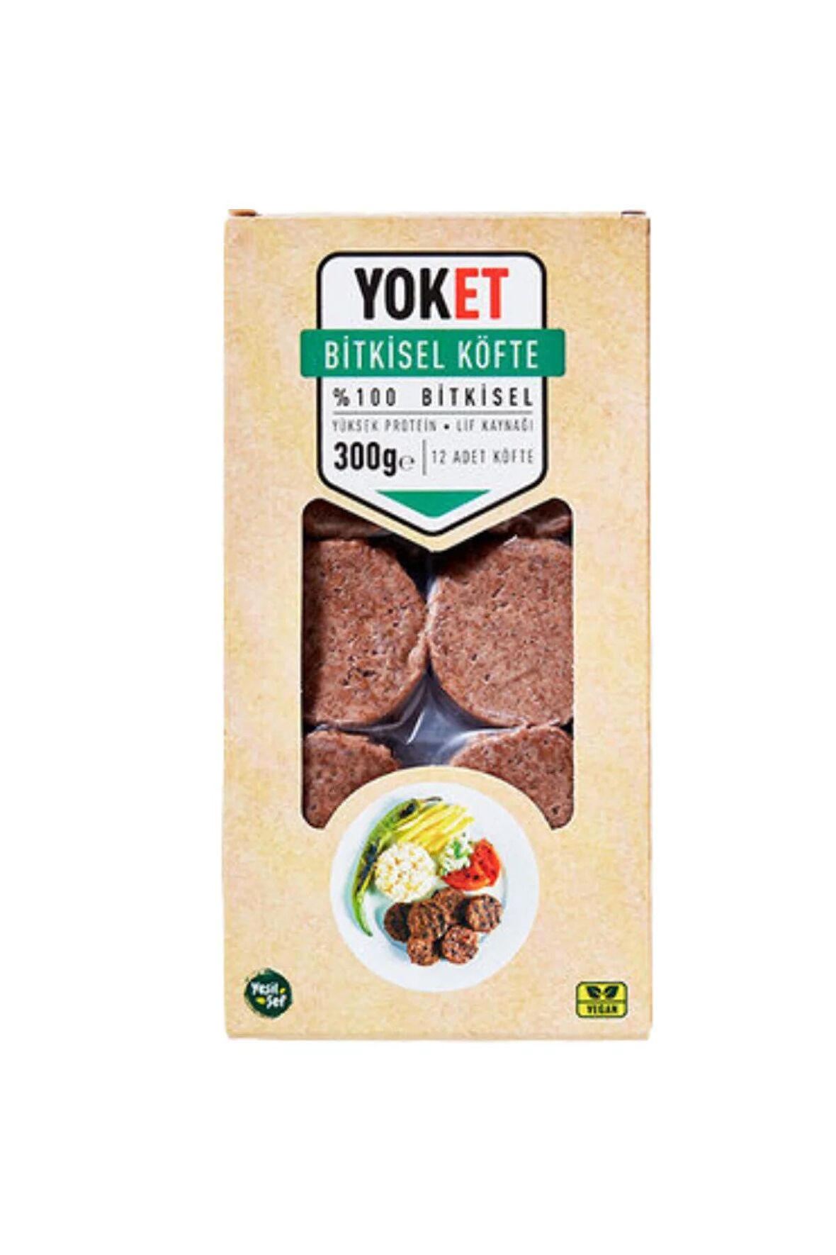 Vegan Köfte 12li- 300 gr