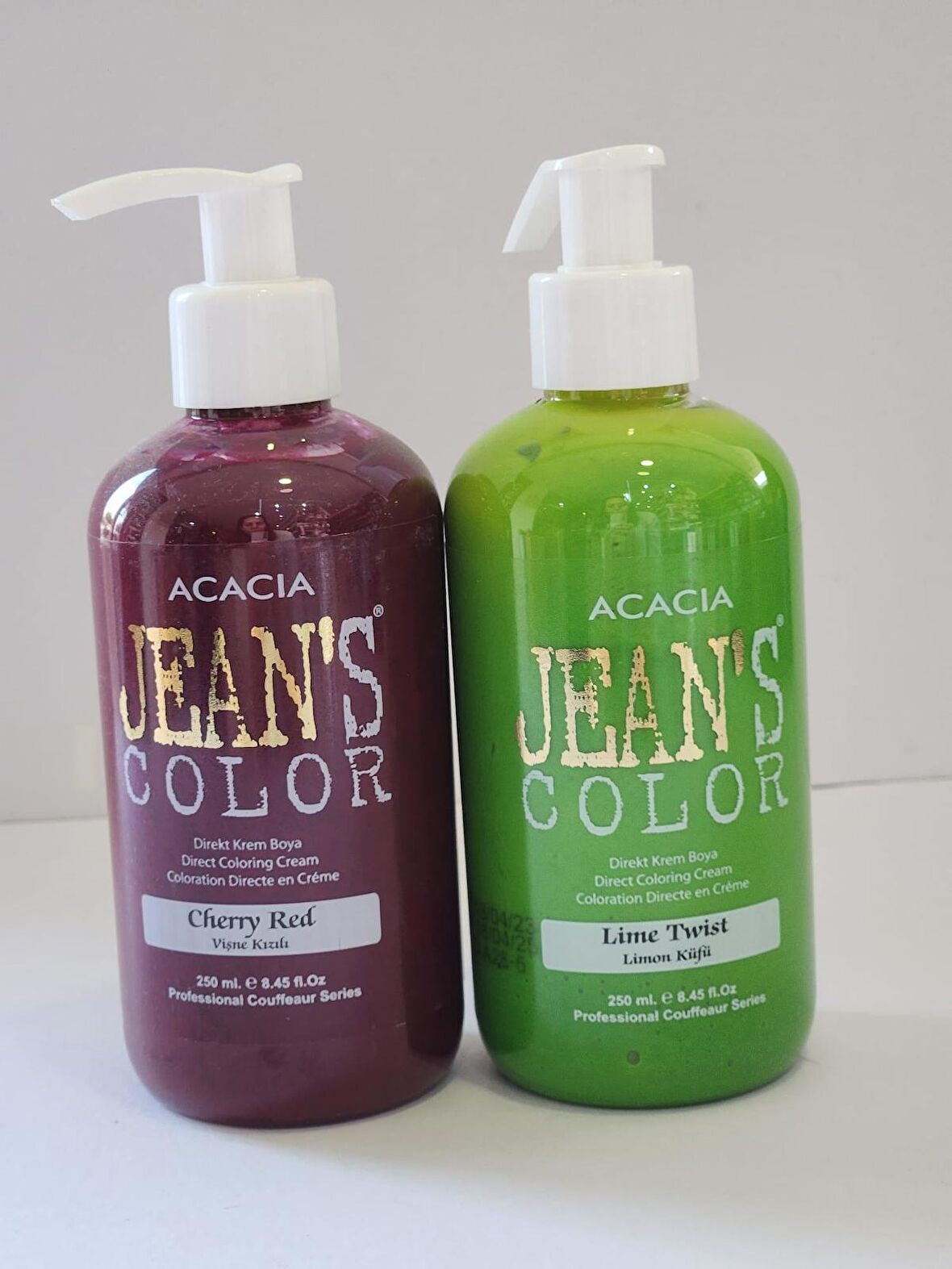 Jean's Color Vişne Kızılı-Limon Küfü 250ml 2liset