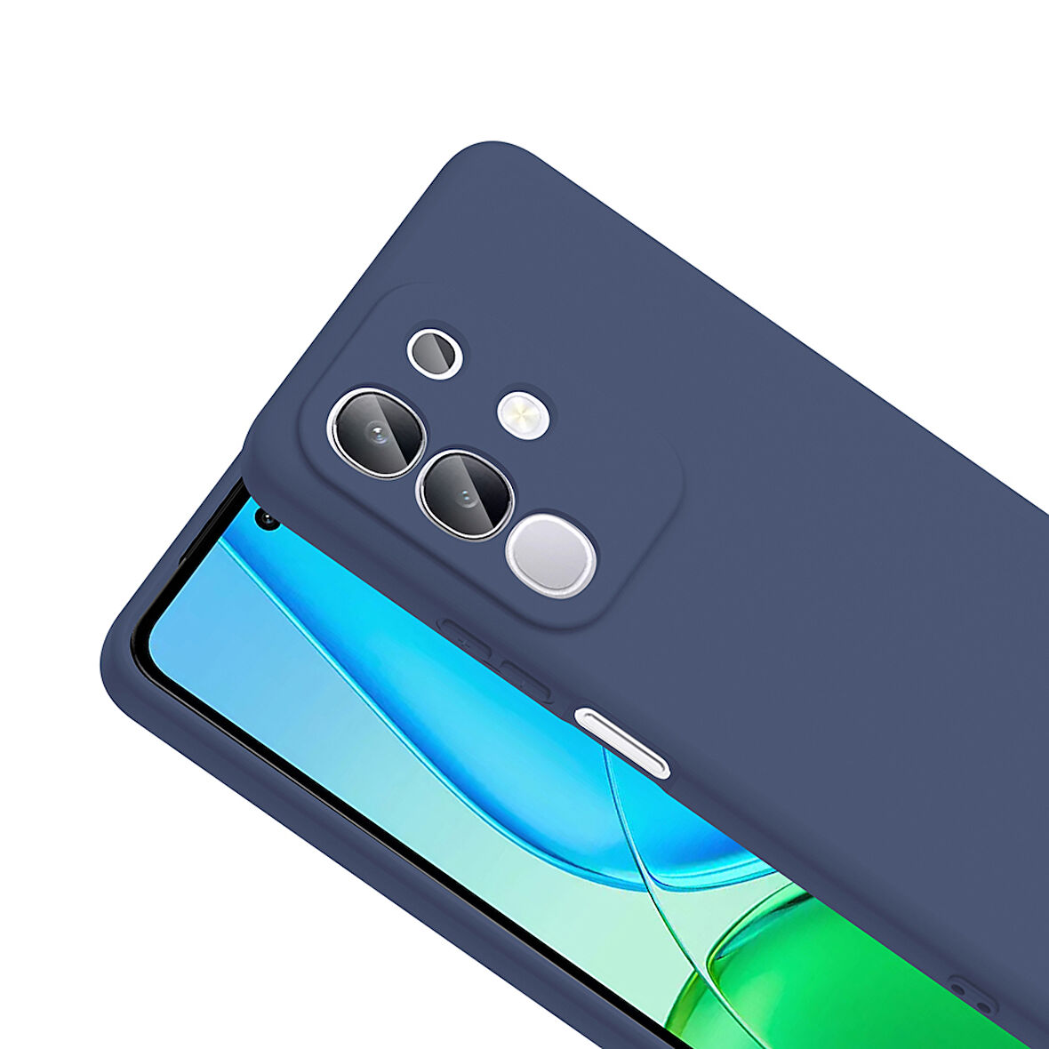 Vivo Y29 4G Kılıf içi Kadife Silikon Zr-Mara