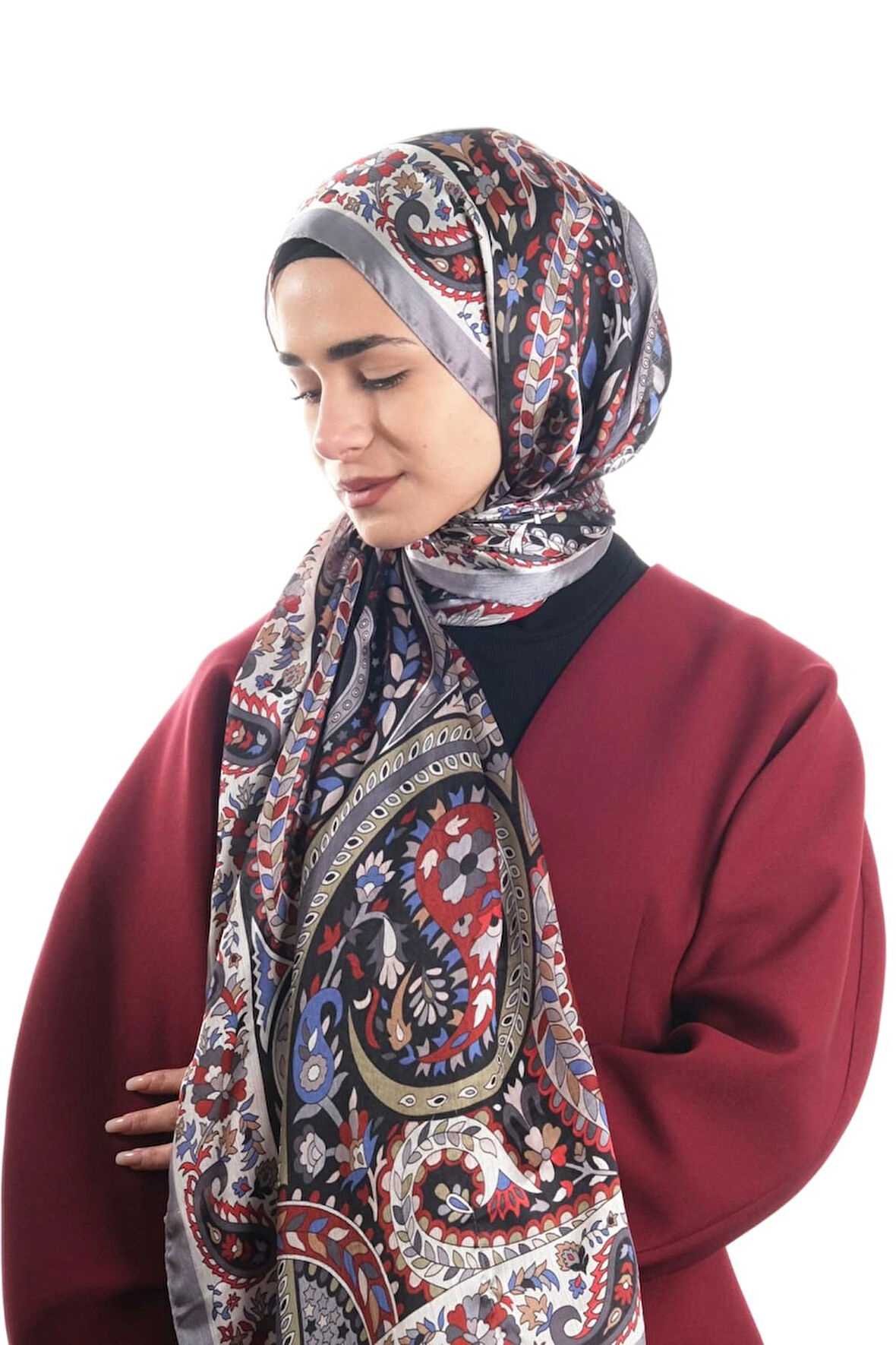 Silktouch idol Vual Şal gri 