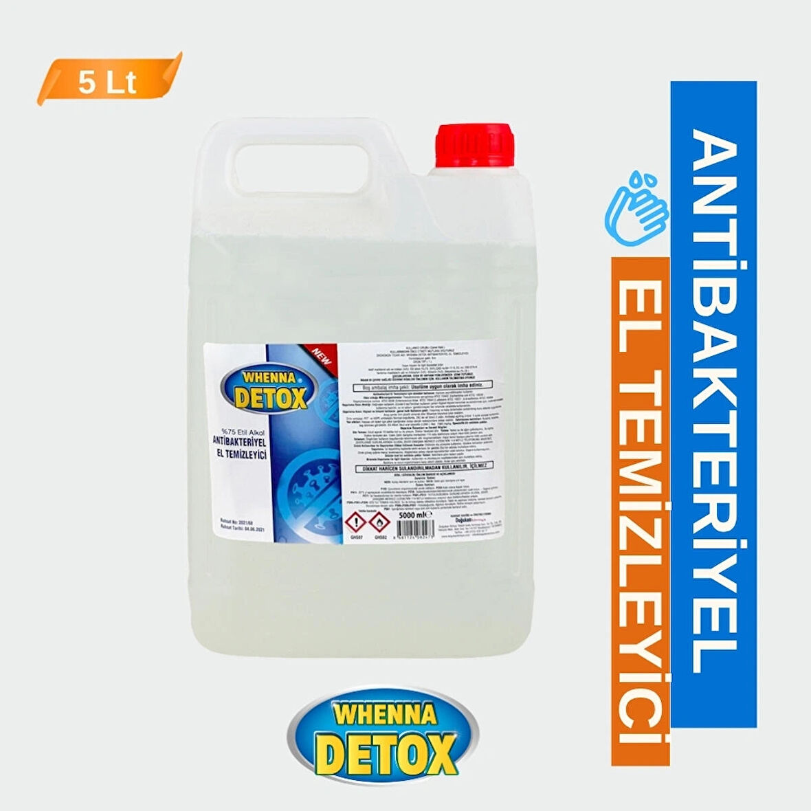 Antibakteriyel El Temizleyici 5 Lt 