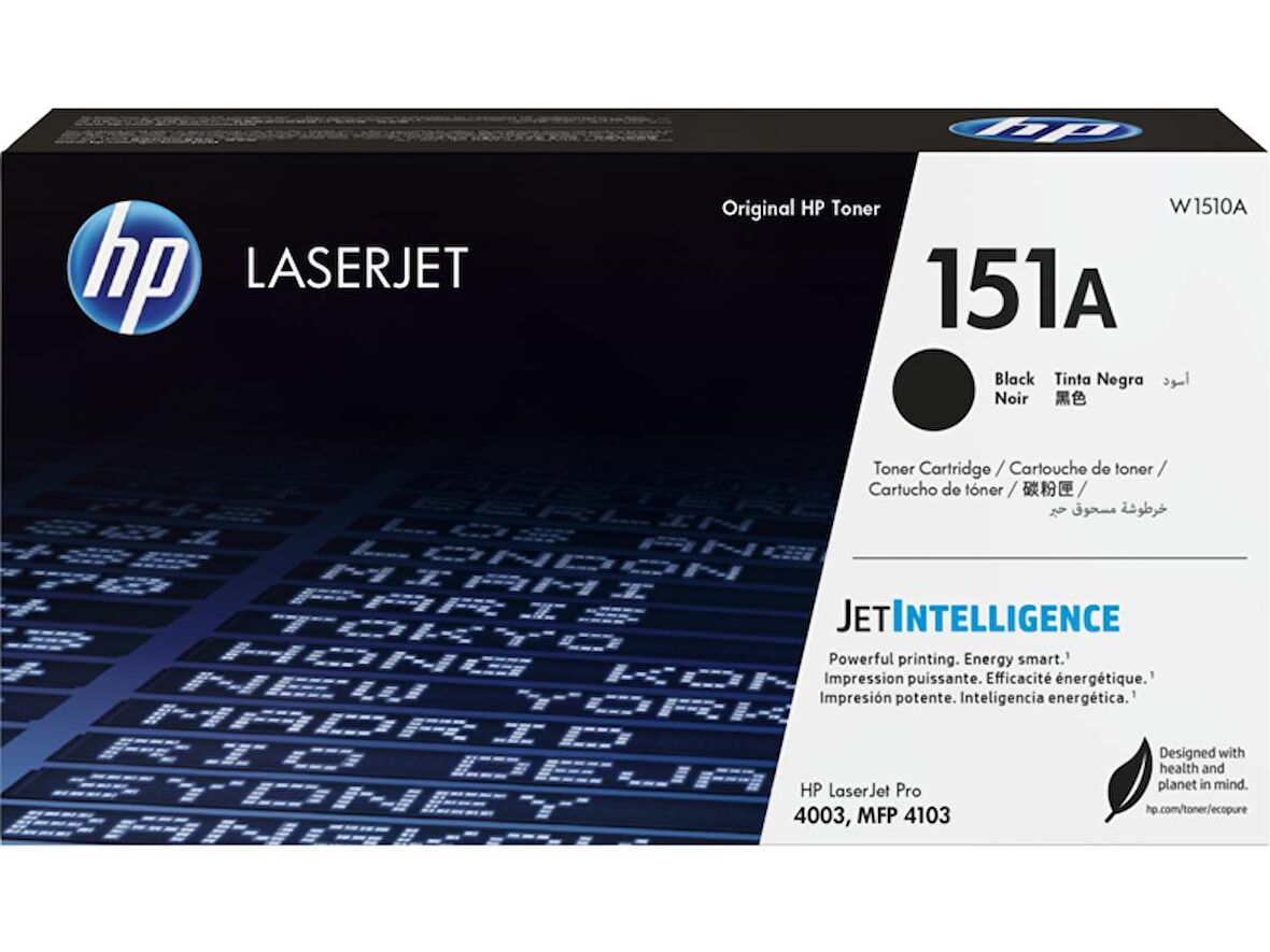 HP 151A Siyah Orjinal Toner W1510A