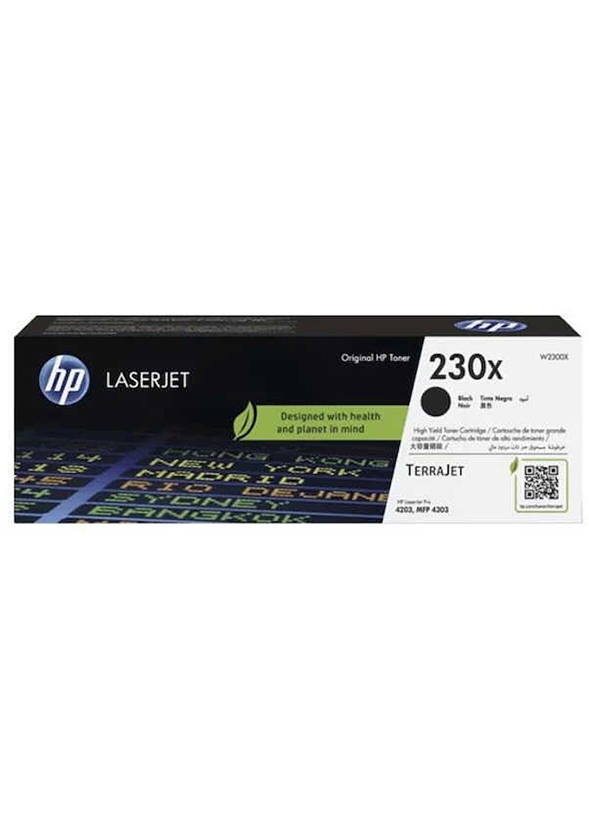 Hp 230X-W2300X Siyah Orijinal Toner Yüksek Kapasiteli