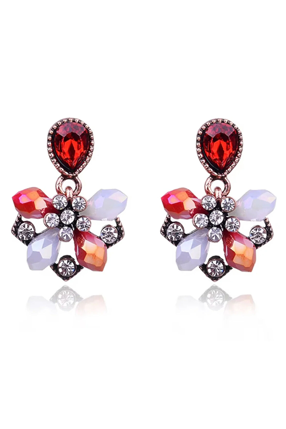 Kristal Damlalar Küpe No2