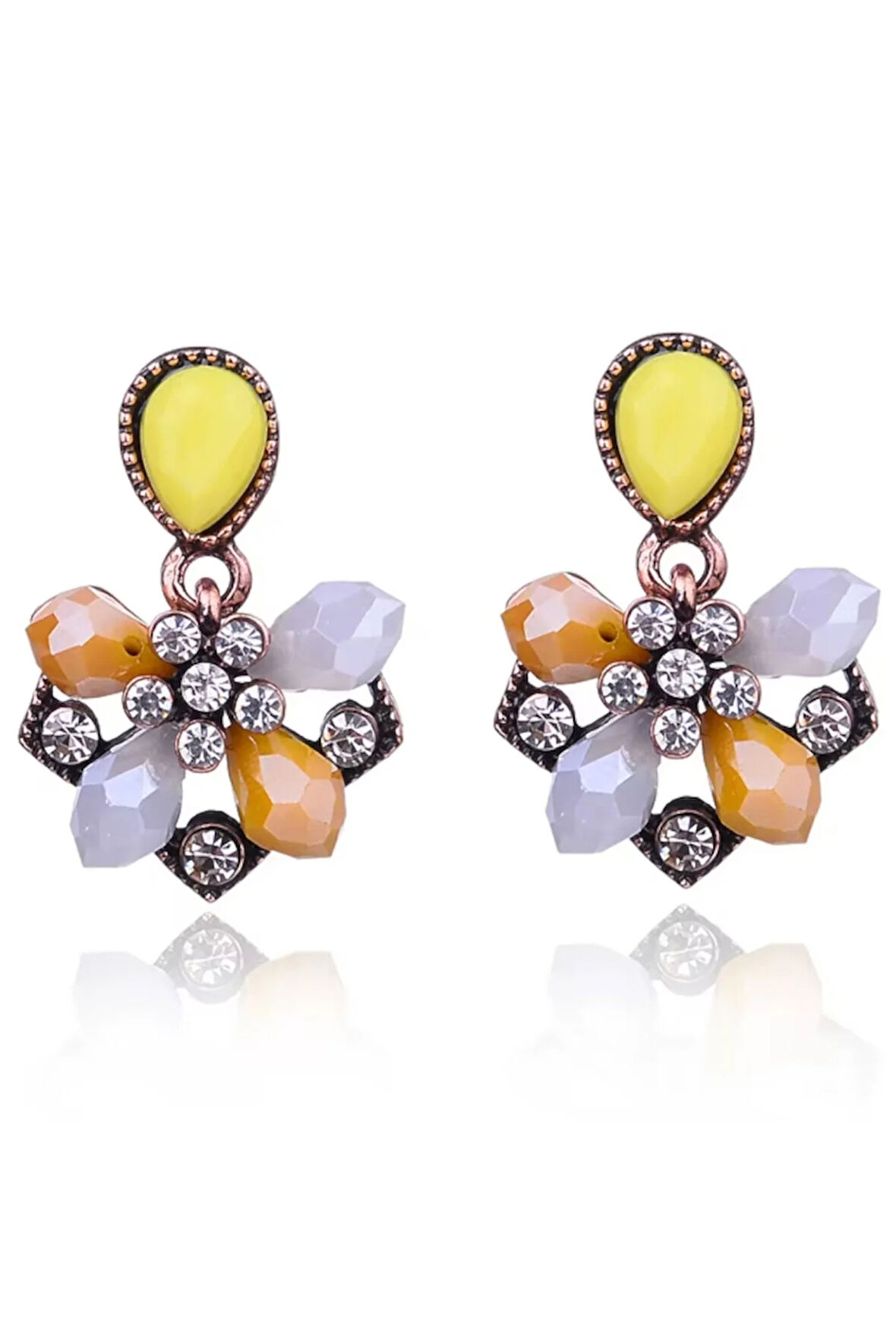 Kristal Damlalar Küpe No5