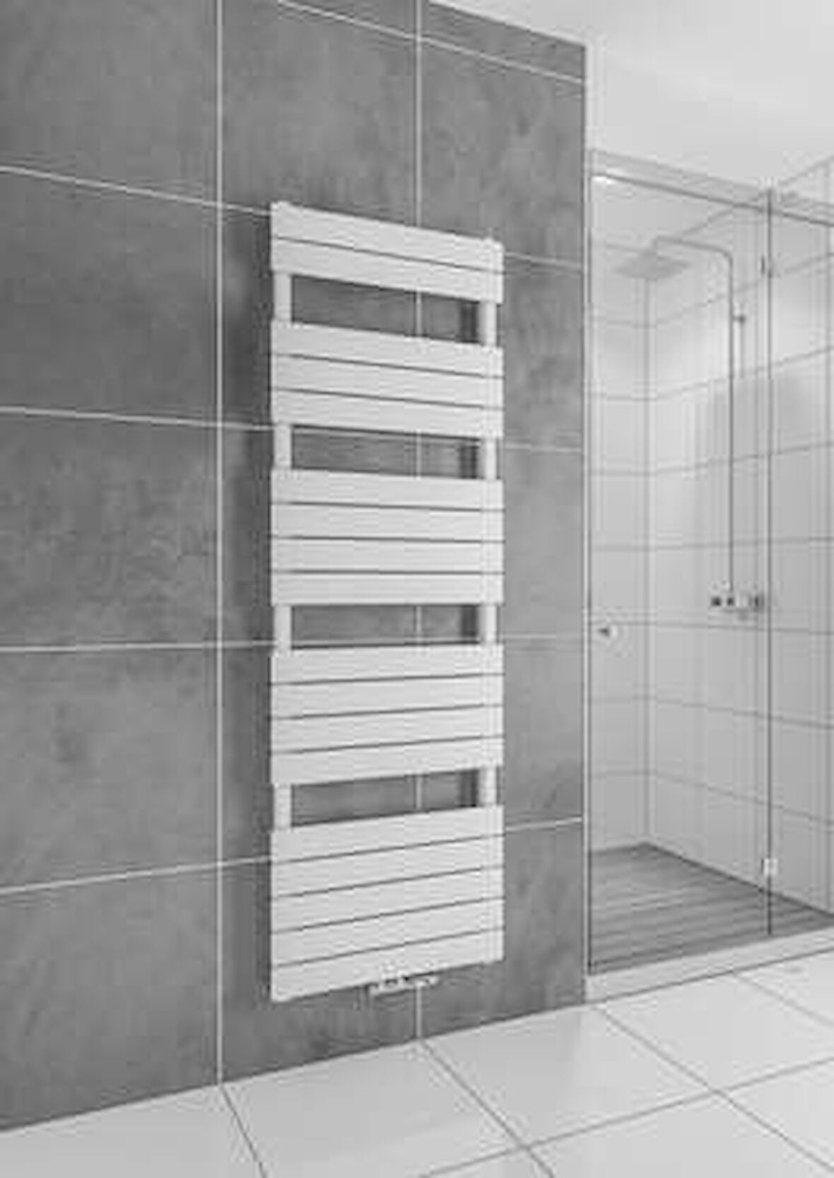 Warma Smyrna Çelik Dizayn Havlupan 600x1800 Beyaz (RAL 9016 Gloss 80)