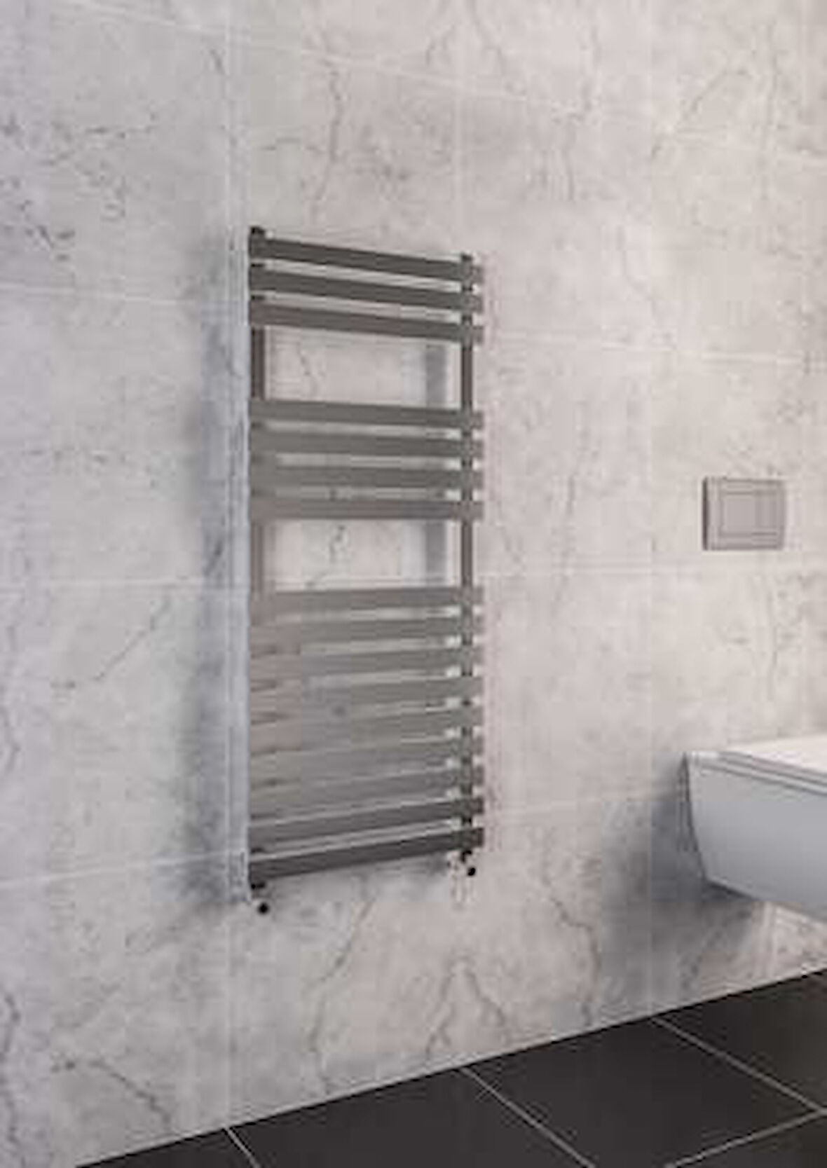 Warma Delfina Çelik Dizayn Krom Havlupan 500x1200 Krom