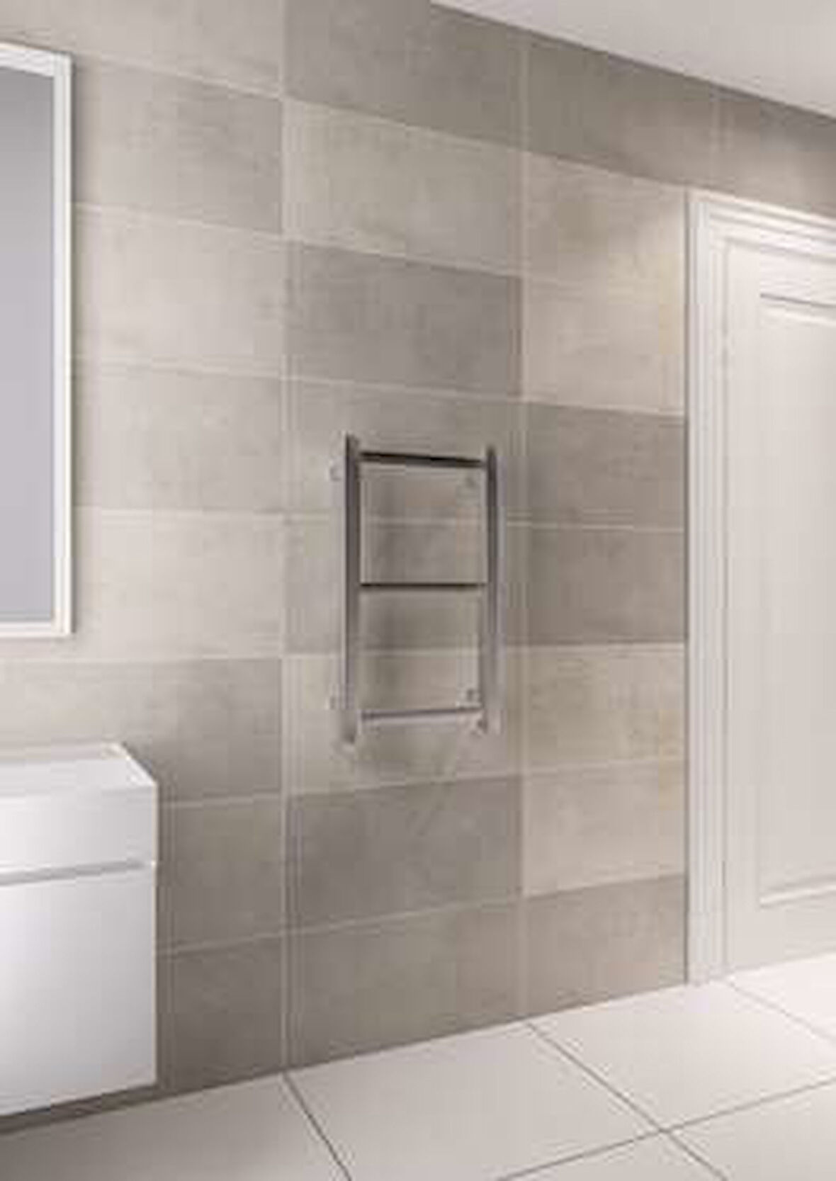 Warma Belinda Çelik Dizayn Krom Havlupan 400x700 Krom