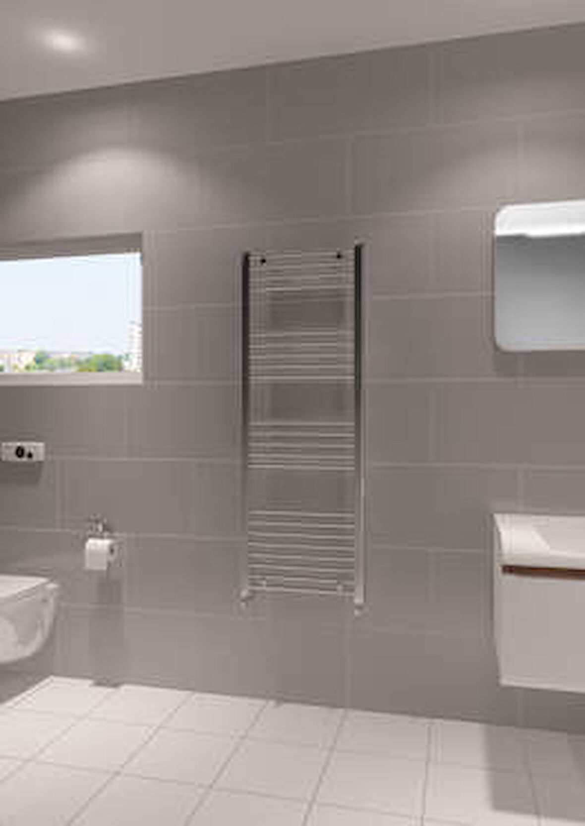 Warma Fina Çelik Krom Havlupan 500x1400 Krom