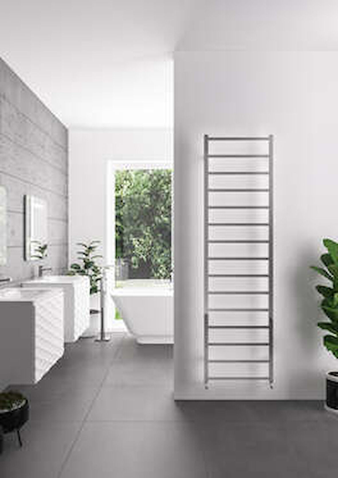 Warma Jet Çelik Dizayn Krom Havlupan 600x1800 Krom