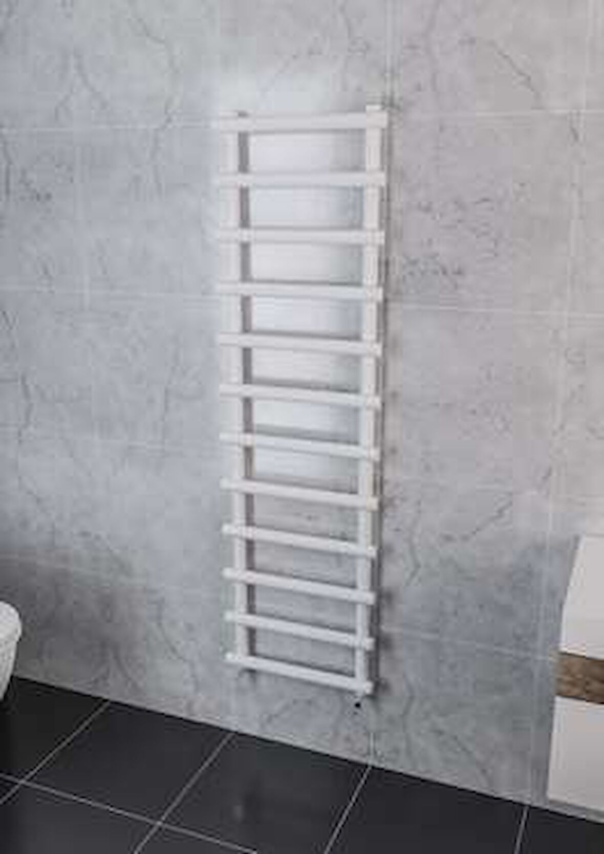 Warma Chios Çelik Dizayn Boyalı Havlupan 500x1750 Pütürlü Beyaz (RAL 9016)