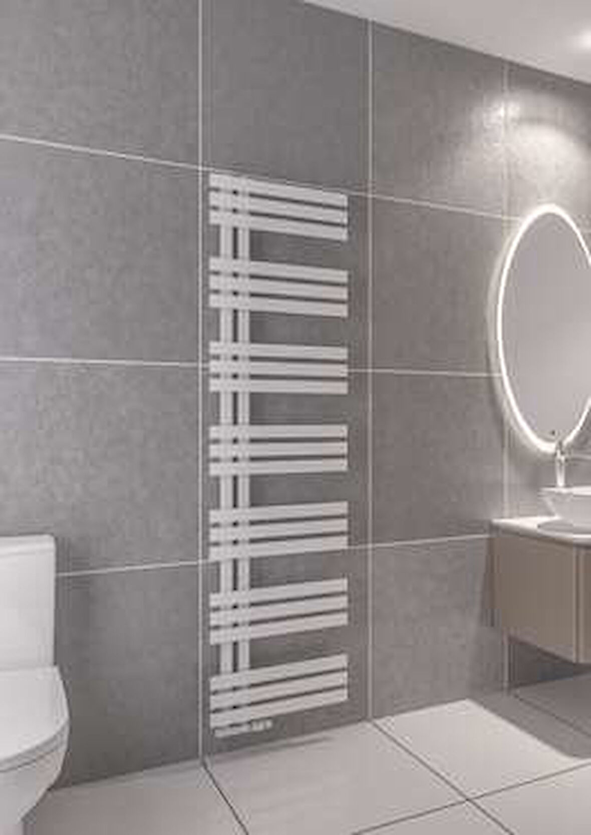 Warma Elche Çelik Dizayn Boyalı Havlupan 500x1800 Pütürlü Beyaz (RAL 9016)