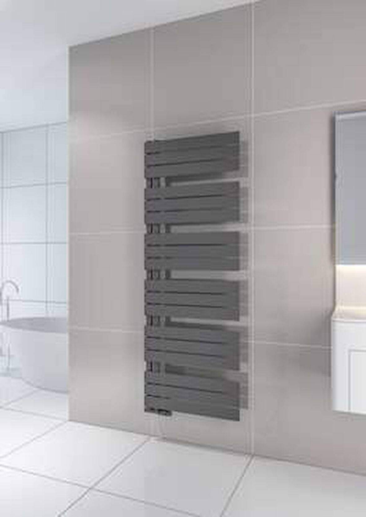 Warma Mastika Çelik Dizayn Havlupan 500x1640 Pütürlü Antrasit (7946)