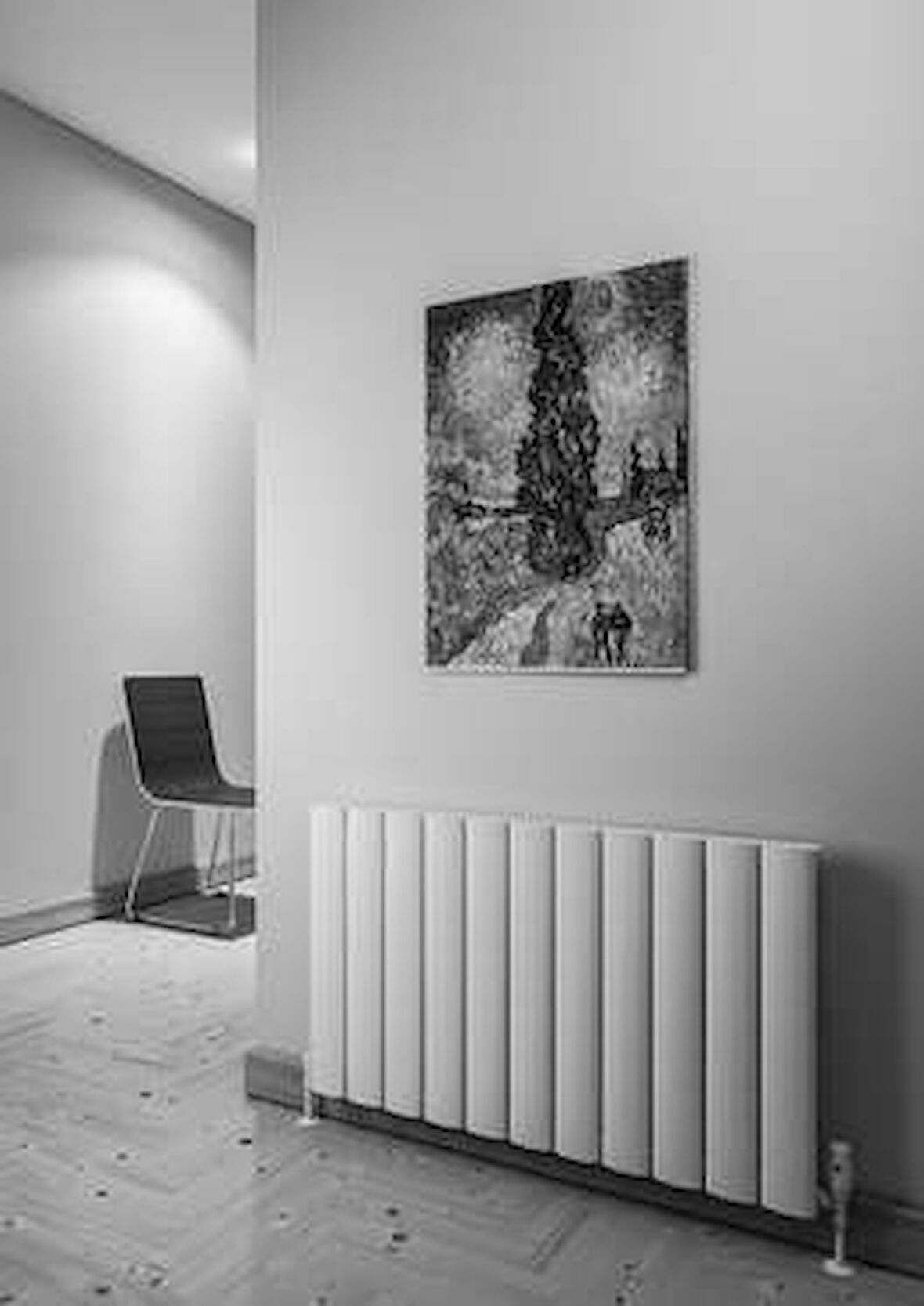 Warma Serez Yatay Alüminyum Radyatör 1040x600 Pütürlü Antrasit (7946)
